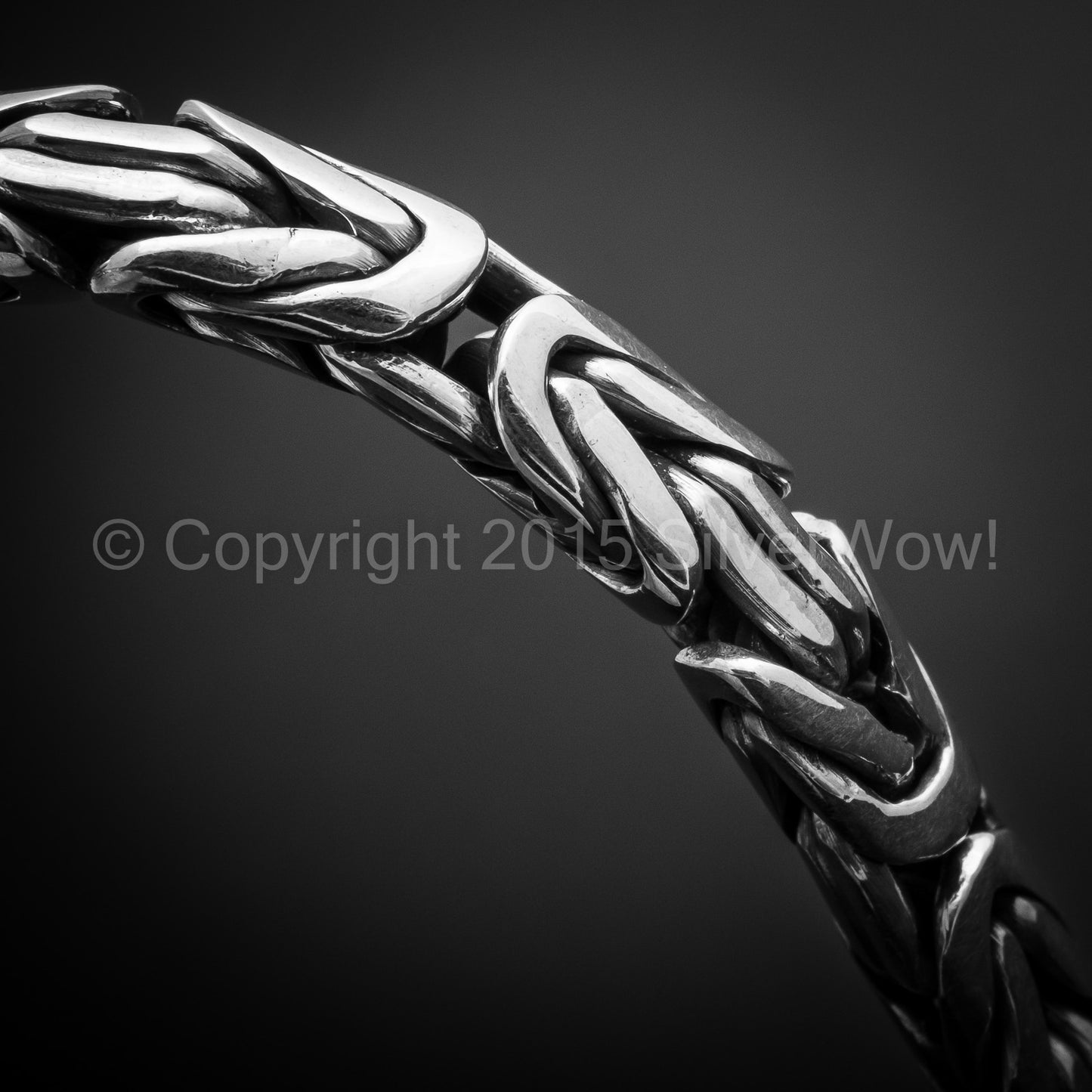 Bali, Byzantine, Bracelet 6mm Oval - SilverWow™