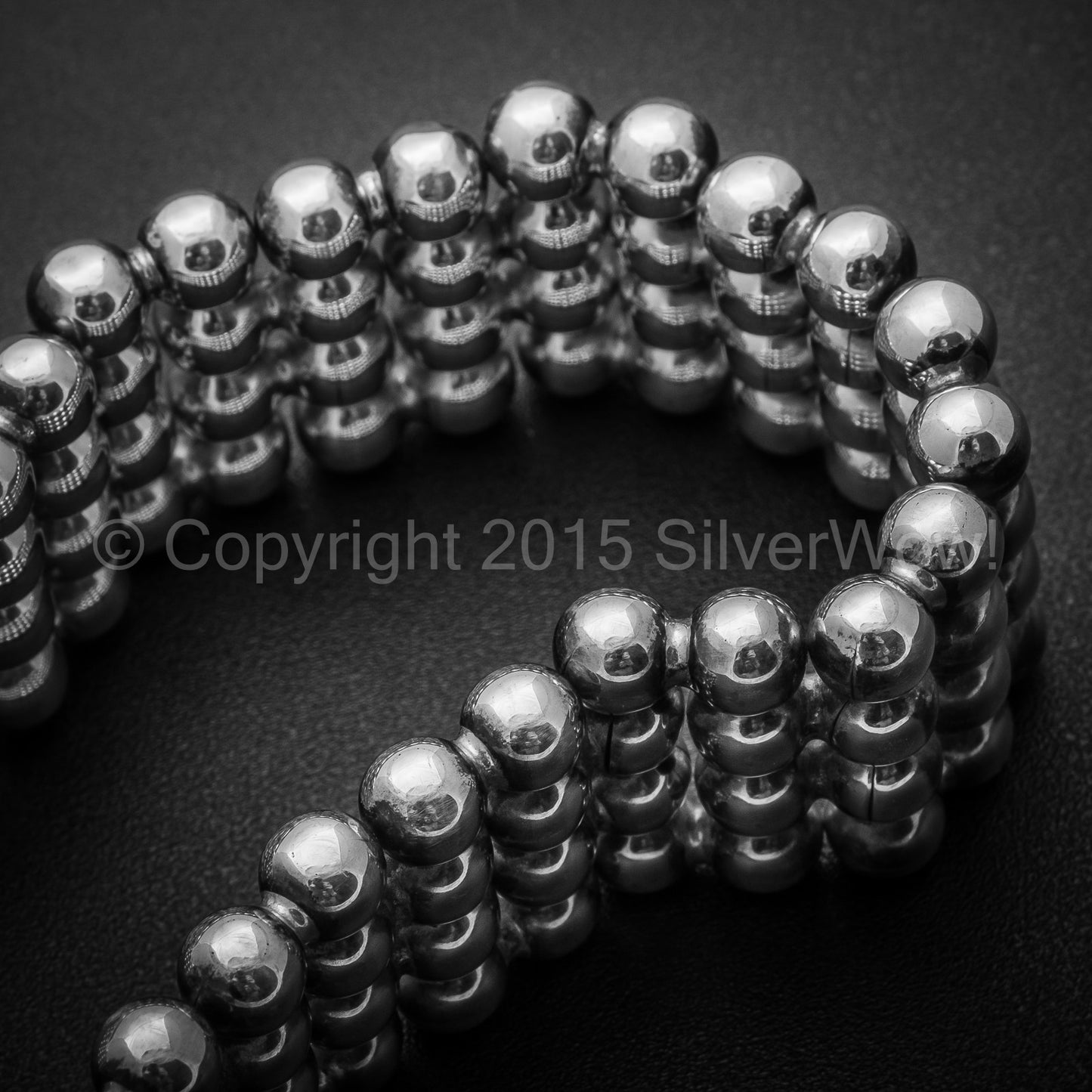 Ball Curb Bracelet x 23mm Wide - SilverWow™