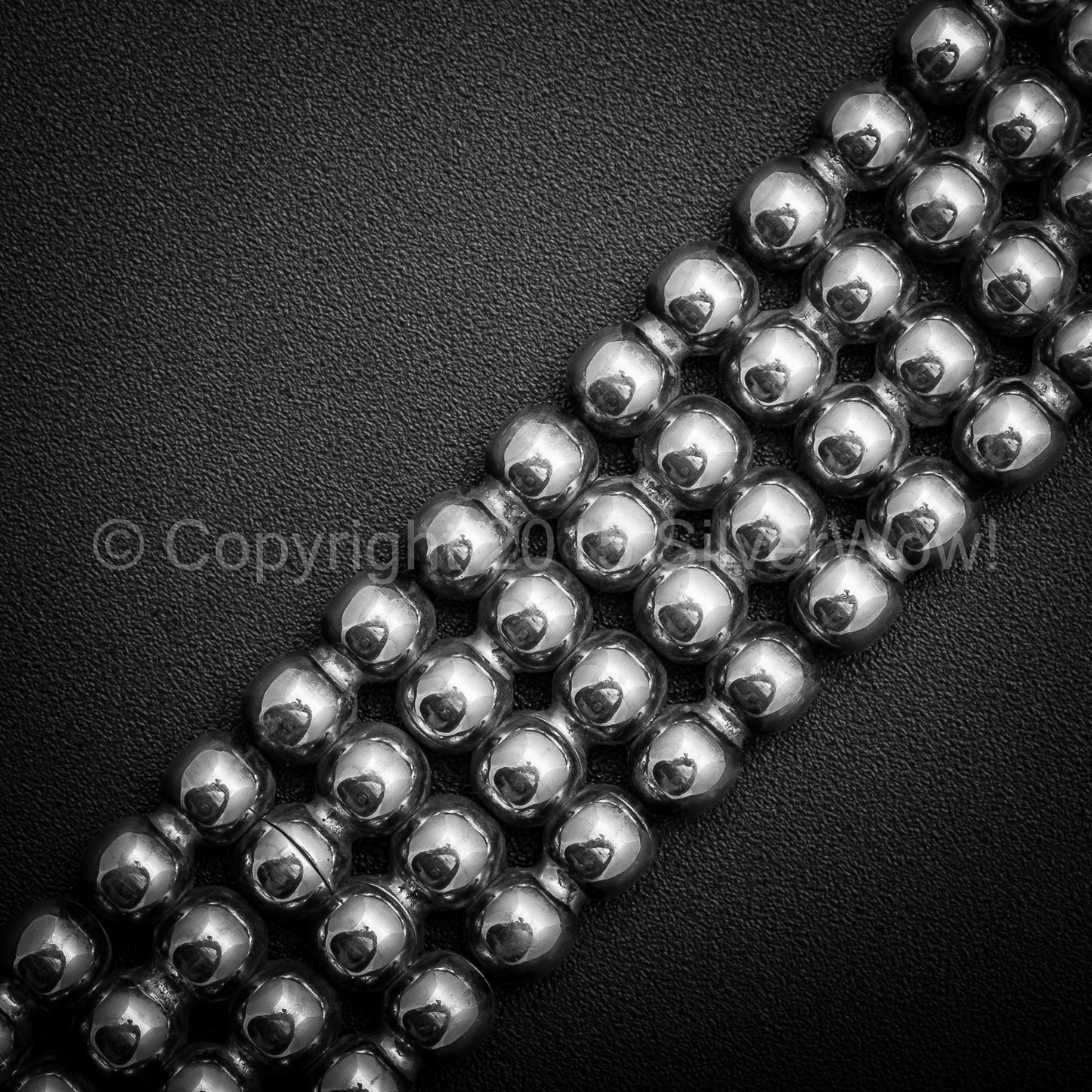 Ball Curb Bracelet x 23mm Wide - SilverWow™