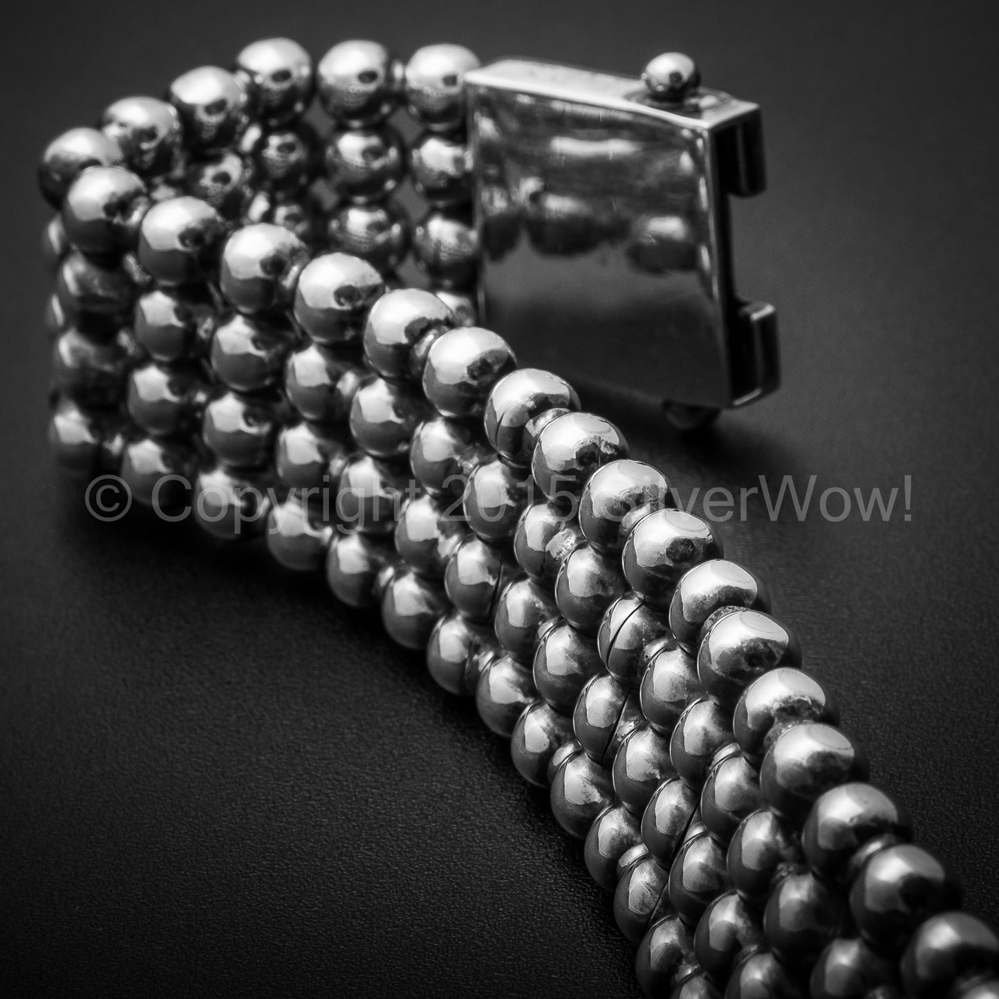 Ball Curb Bracelet x 23mm Wide - SilverWow™
