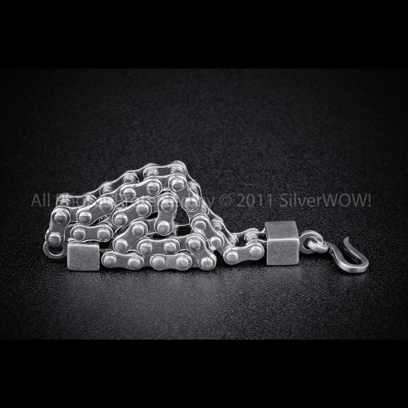 Silver Bike Chain Bracelet - SilverWow™