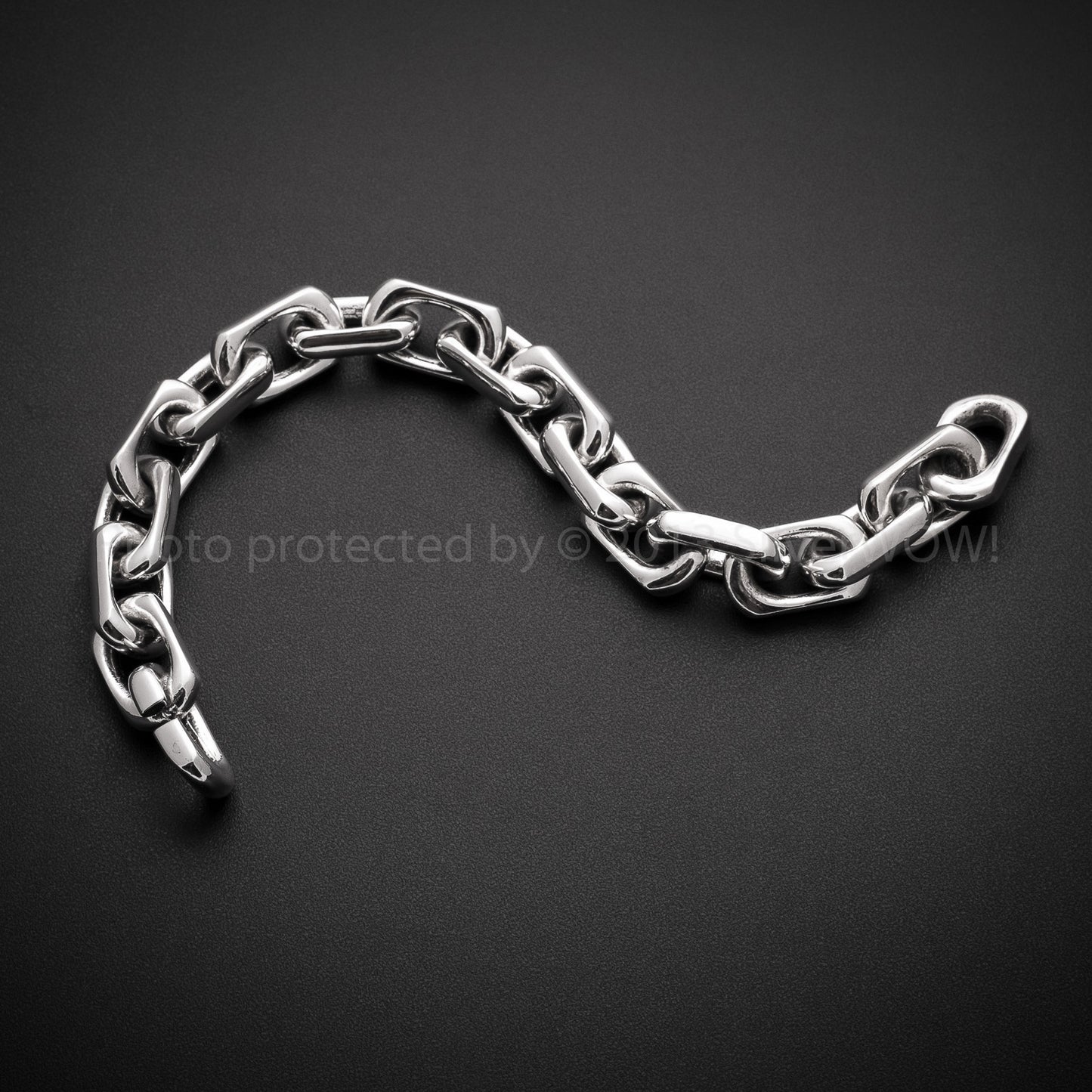 12mm Chain Link Bracelet - SilverWow™