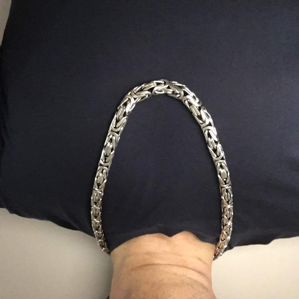 Byzantine Bali Necklace - 12mm Wide - SilverWow™
