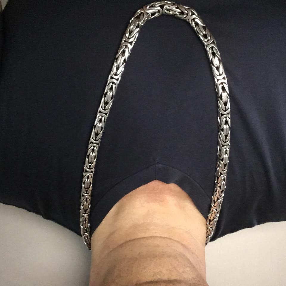 Byzantine Bali Necklace - 12mm Wide - SilverWow™