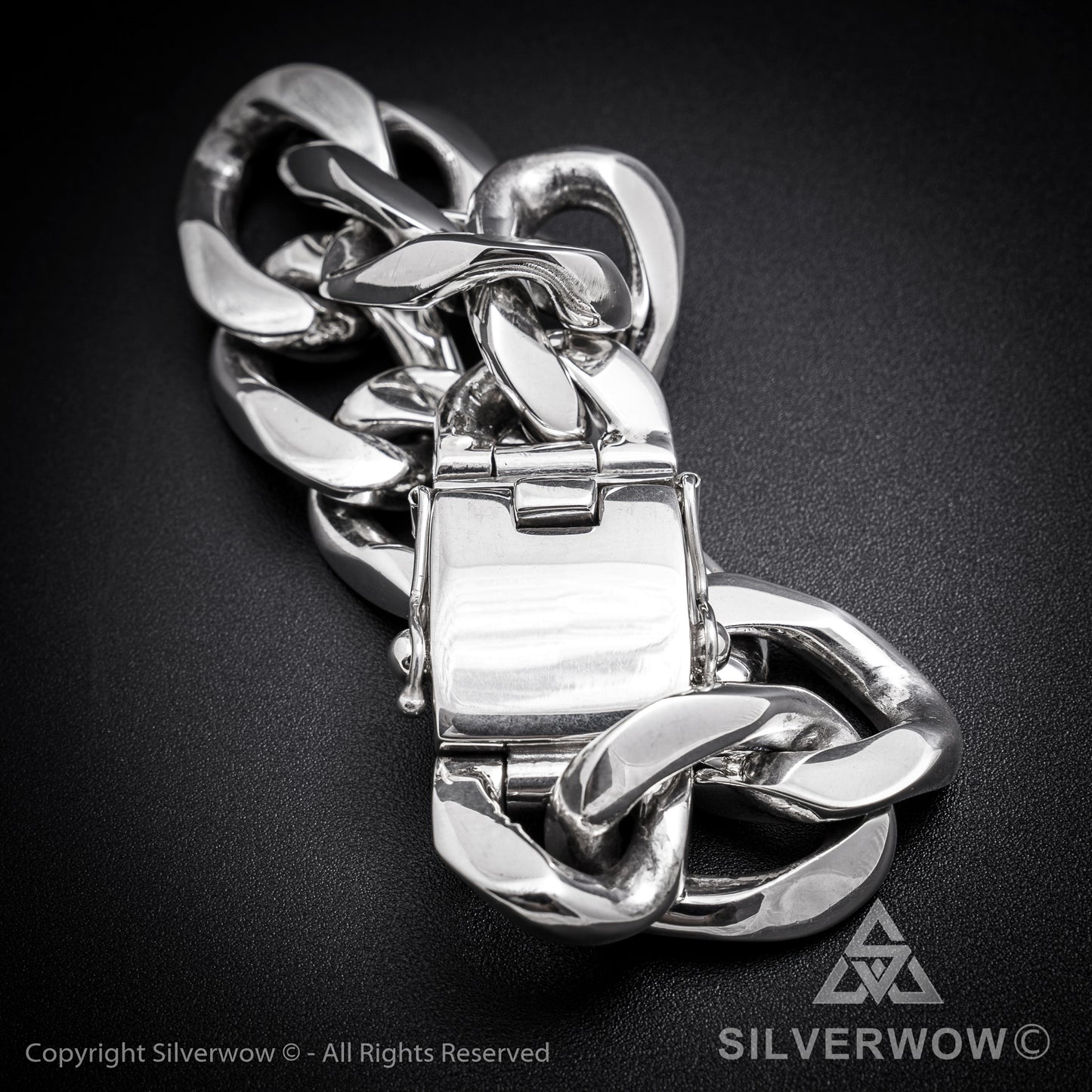 20mm Long Link Bracelet - SilverWow™