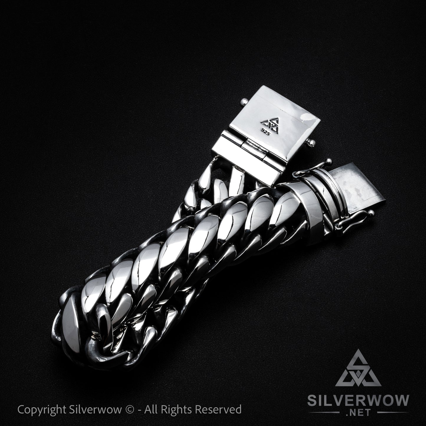 Woven Snake Bracelet 20 mm - SilverWow™