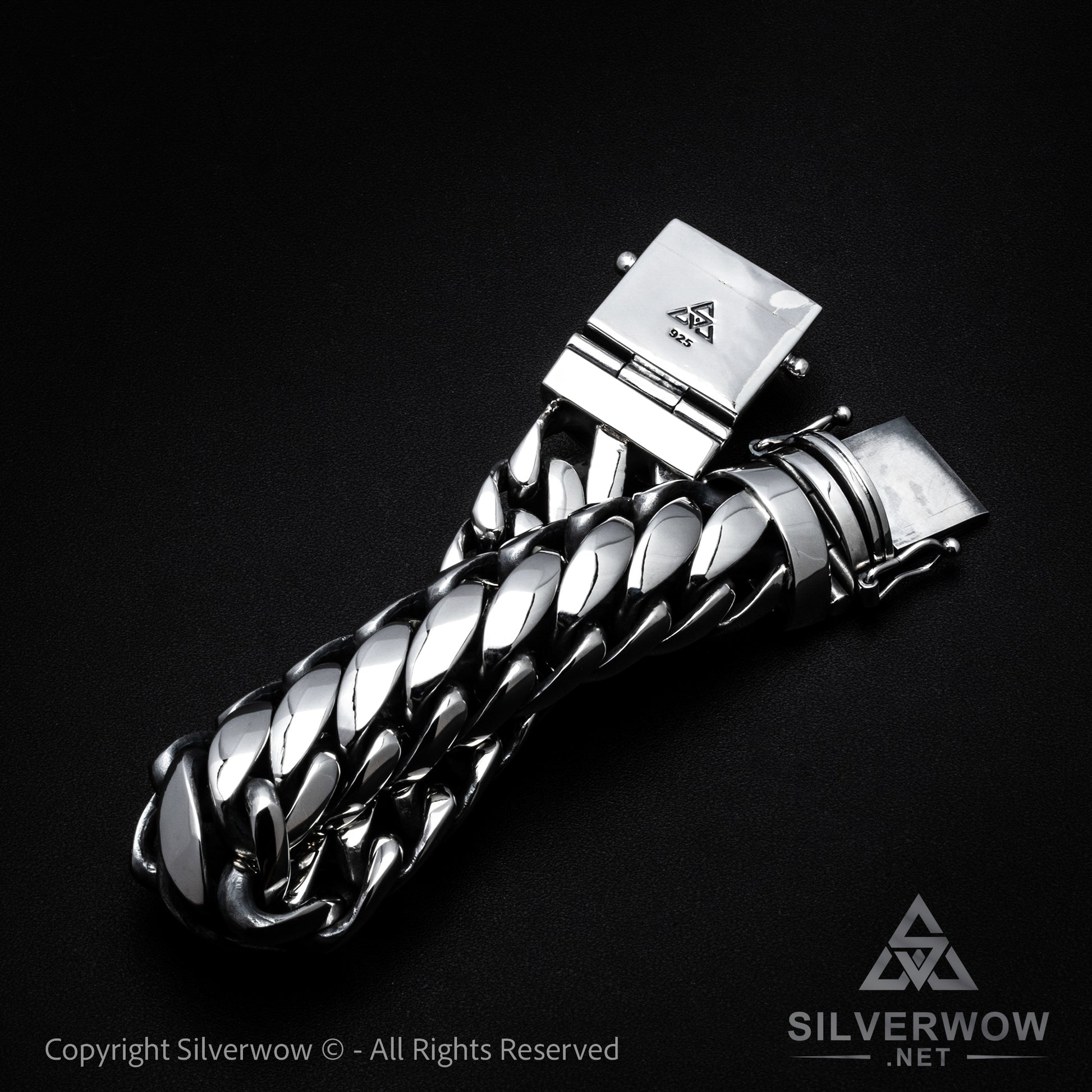Woven Snake Bracelet 20 mm - SilverWow™