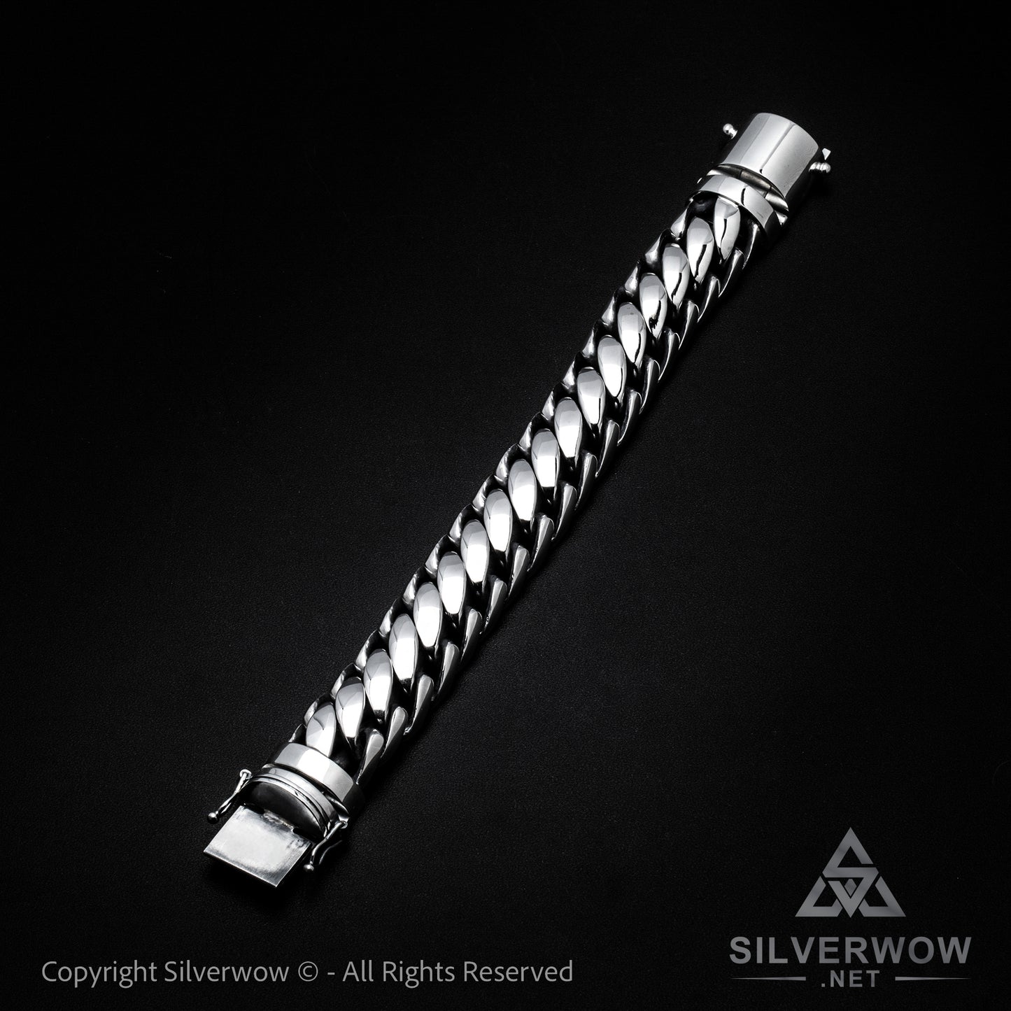 Woven Snake Bracelet 20 mm - SilverWow™