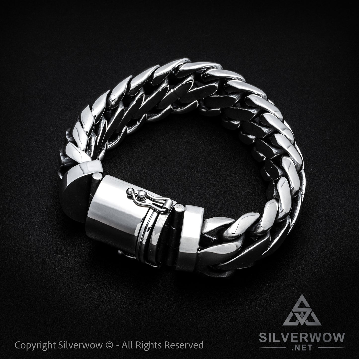 Woven Snake Bracelet 20 mm - SilverWow™