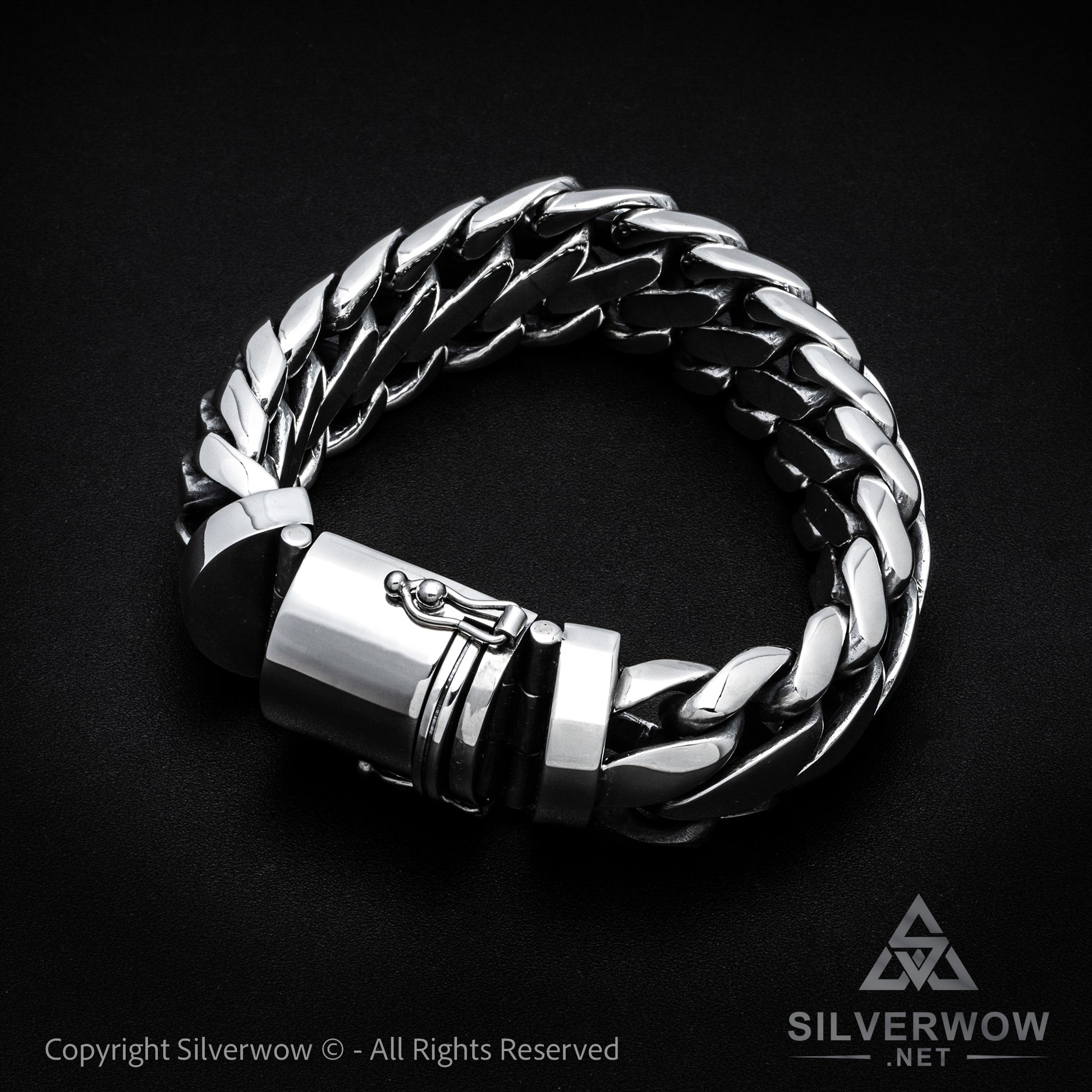 Woven Snake Bracelet 20 mm - SilverWow™