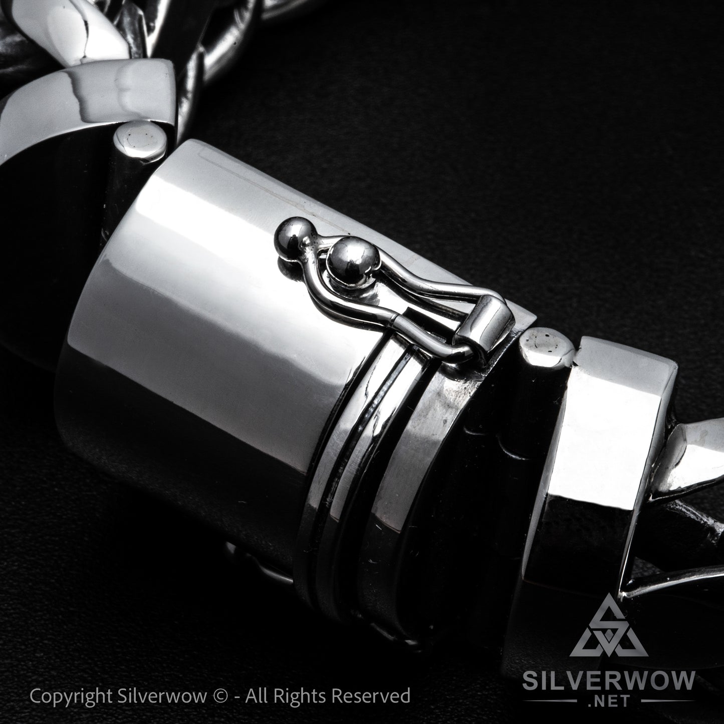 Woven Snake Bracelet 20 mm - SilverWow™