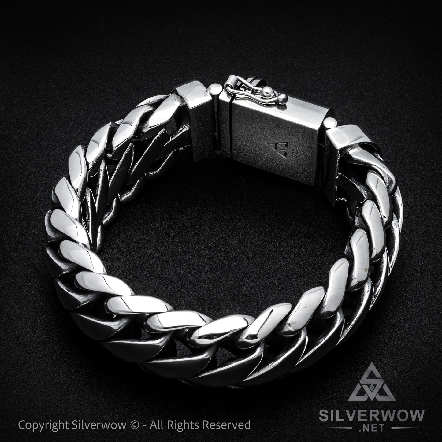 Woven Snake Bracelet 20 mm - SilverWow™