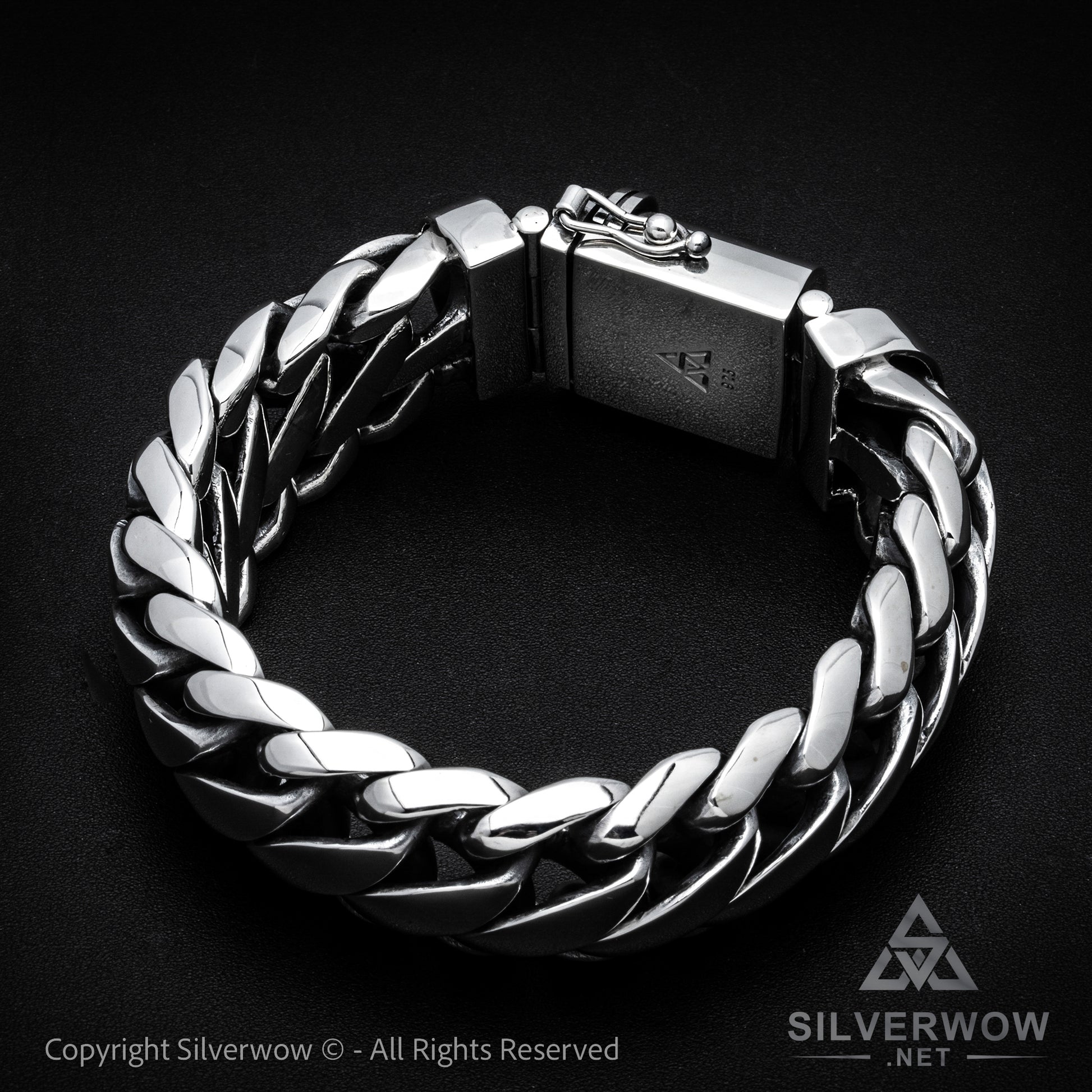 Woven Snake Bracelet 20 mm - SilverWow™