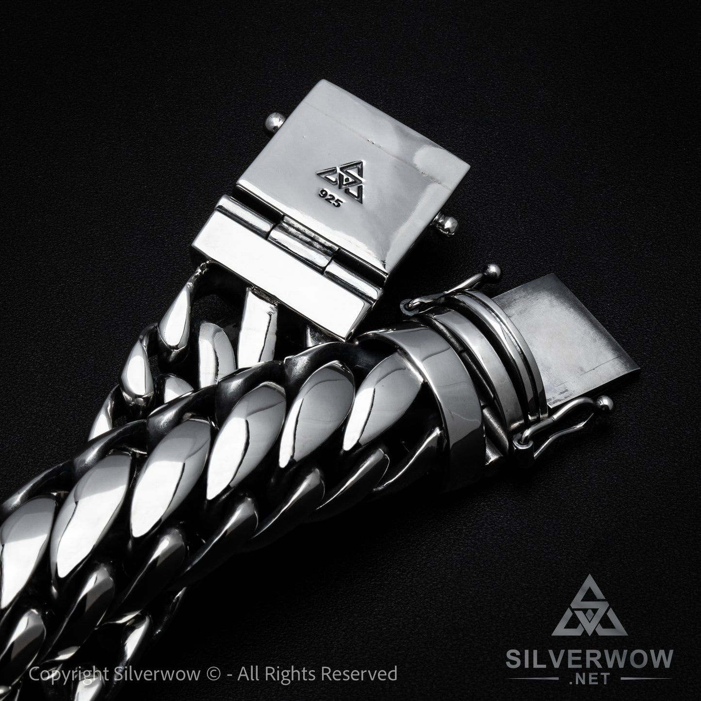 Woven Snake Bracelet 20 mm - SilverWow™
