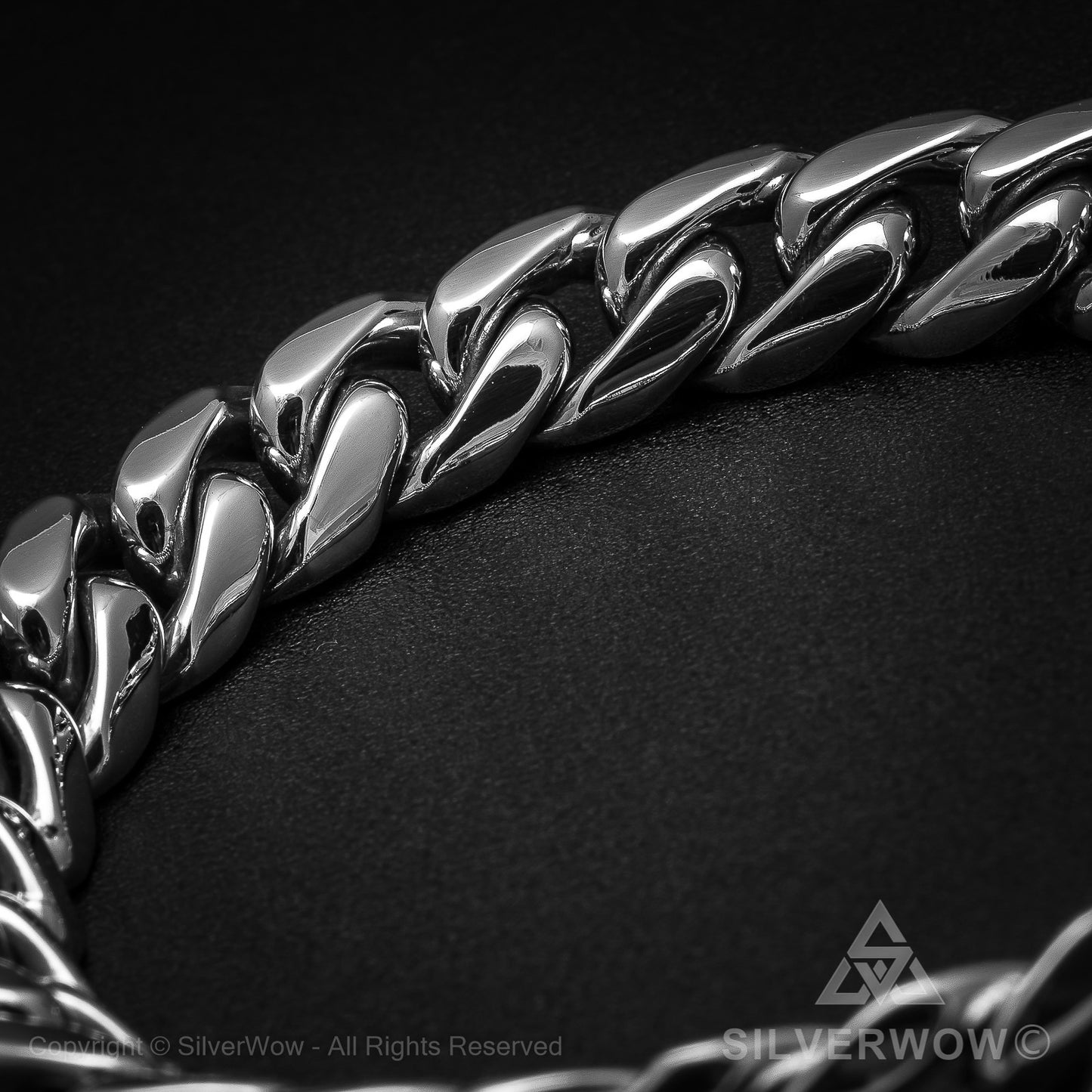 Mens Hammered ID Bracelet - SilverWow™