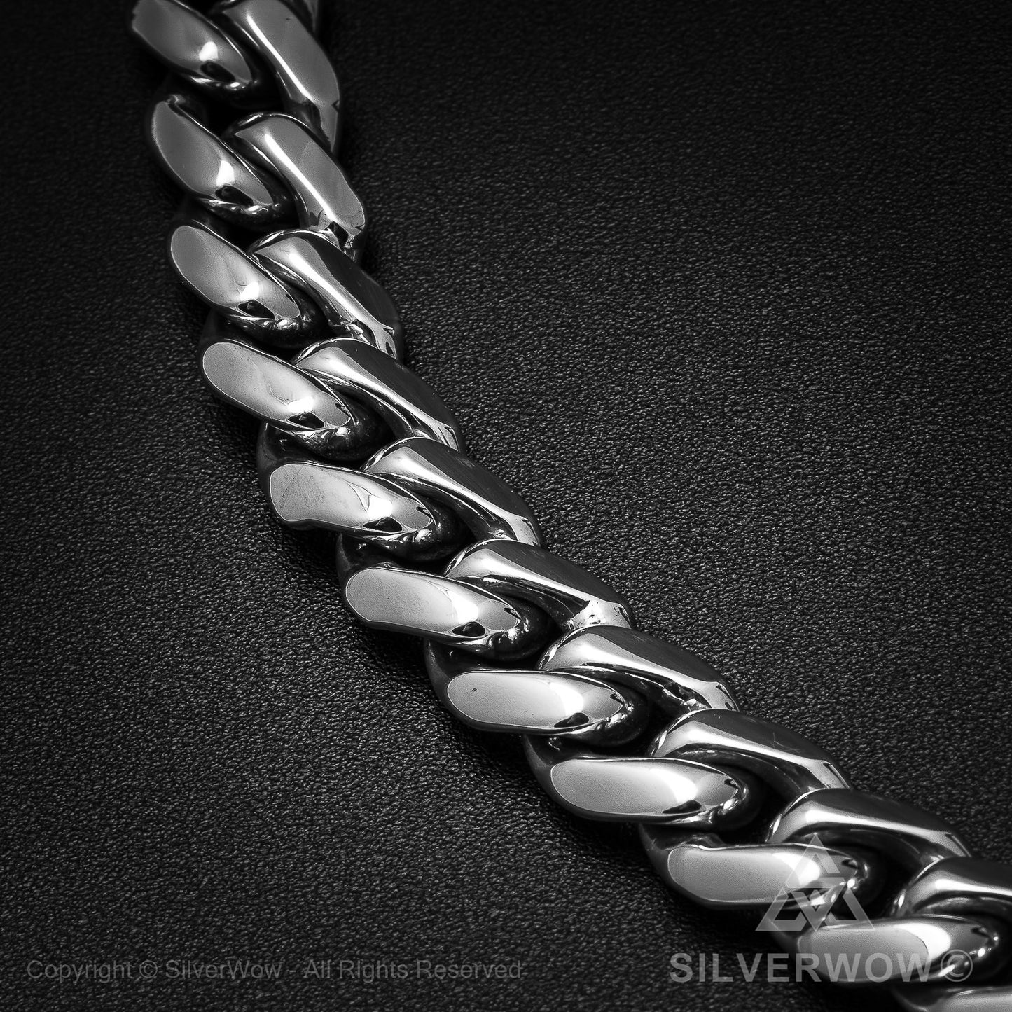Mens Hammered ID Bracelet - SilverWow™