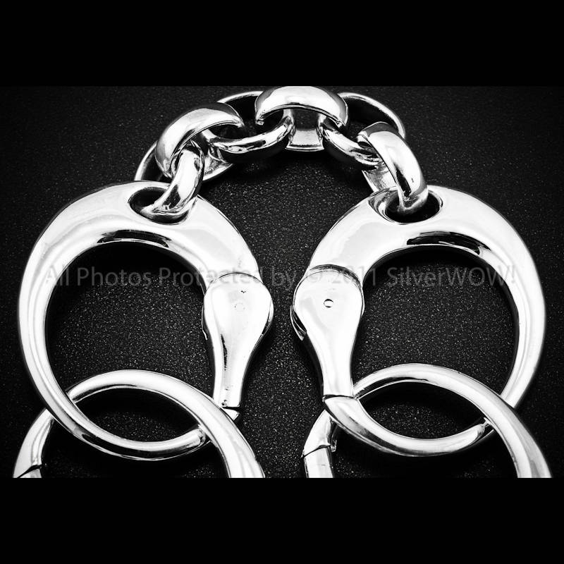 Handcuff Bracelet - Handcuffs Design. - SilverWow™