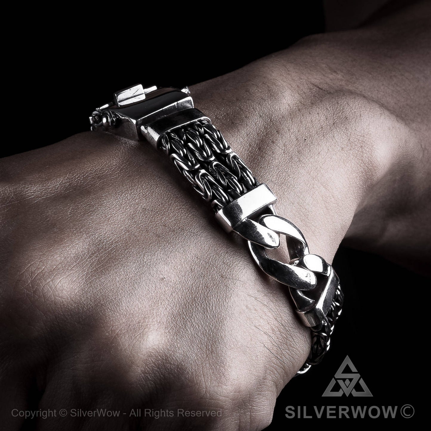 Triple Strand Bali Borobudur Bracelet - SilverWow™