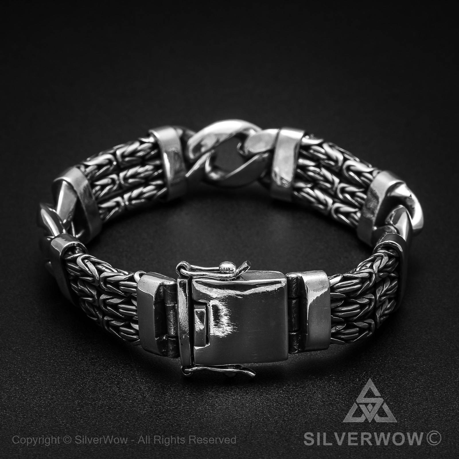 Triple Strand Bali Borobudur Bracelet - SilverWow™