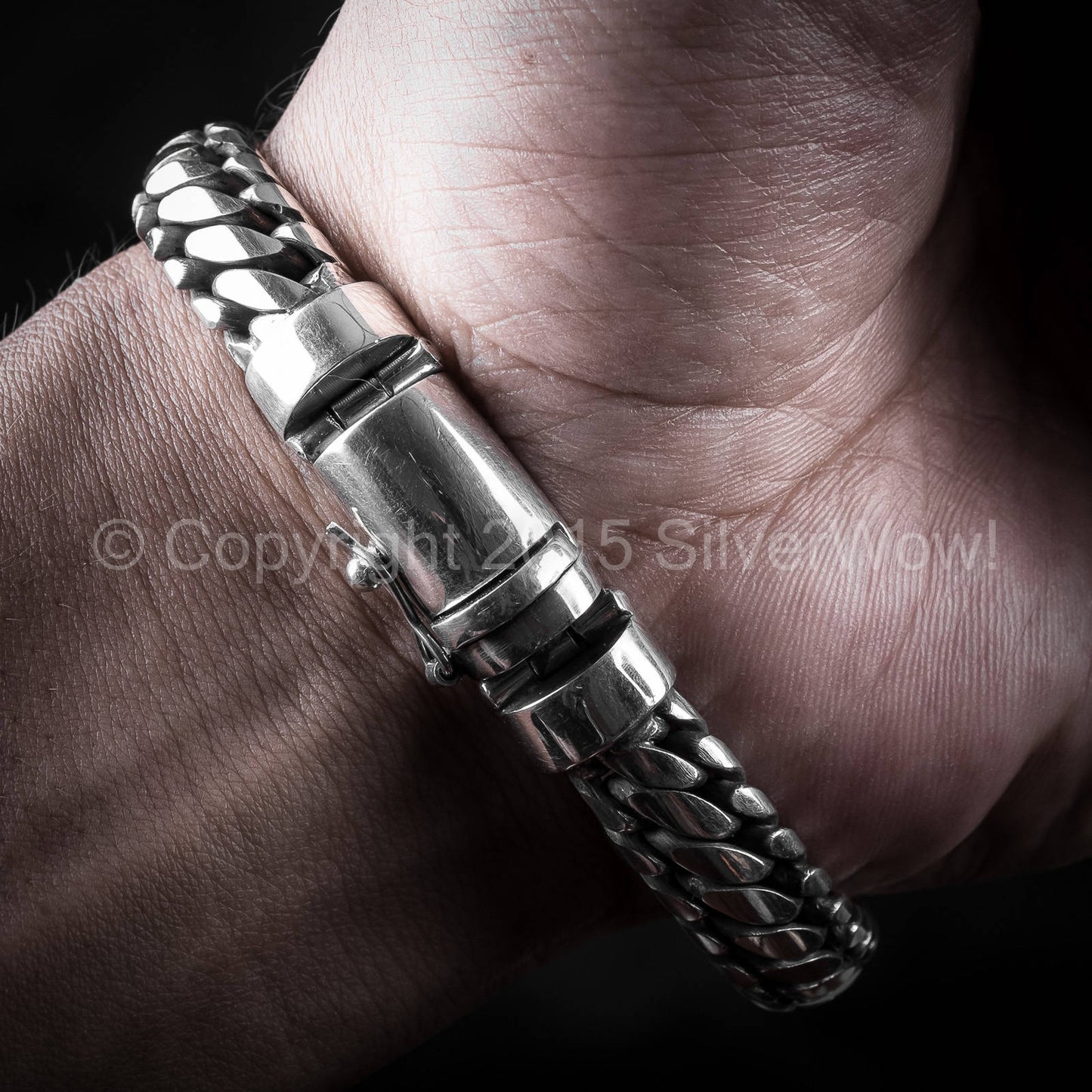 Woven Snake Bracelet 10mm - SilverWow™