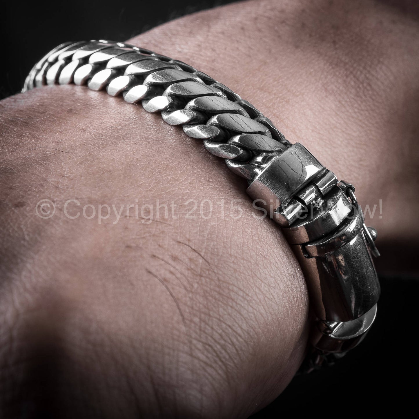 Woven Snake Bracelet 10mm - SilverWow™