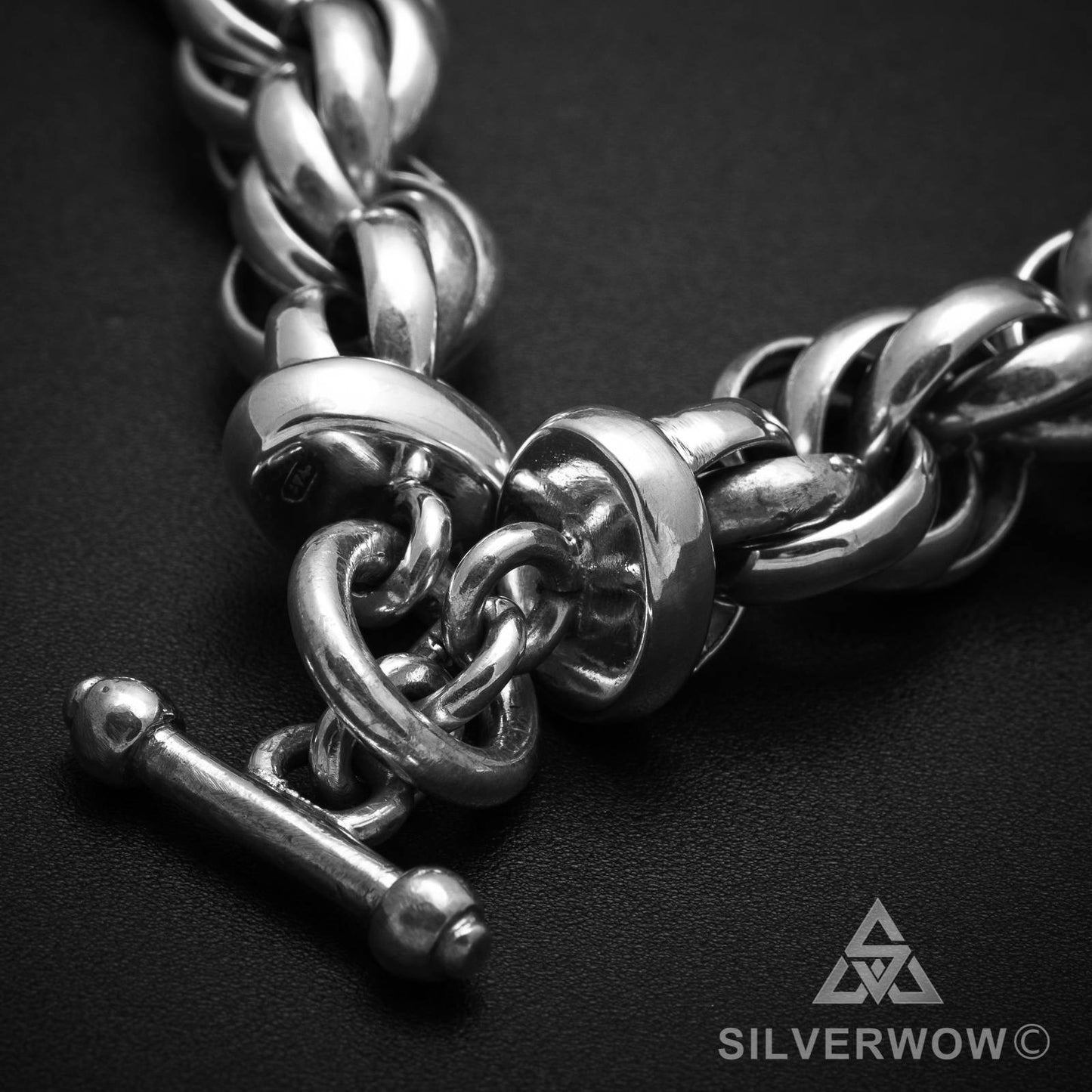 Very Big & Heavy Silver Mens Rope Chain - Dookie Necklace - SilverWow™