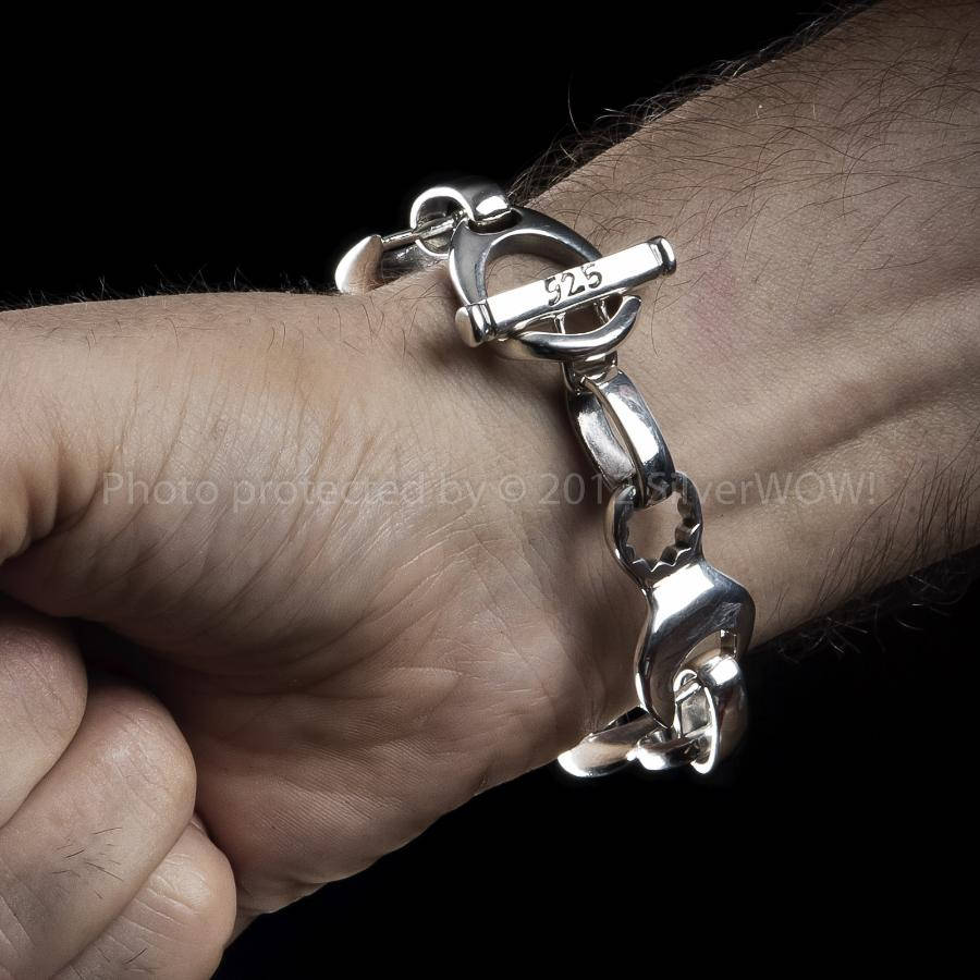 Spanner Bracelet - Wrench Bracelet. - SilverWow™