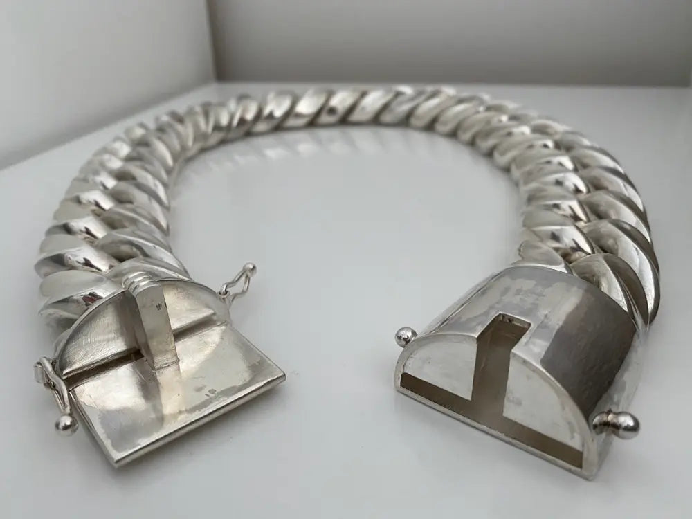 Huge Cuban Link Necklace - 40mm Wide - SilverWow™
