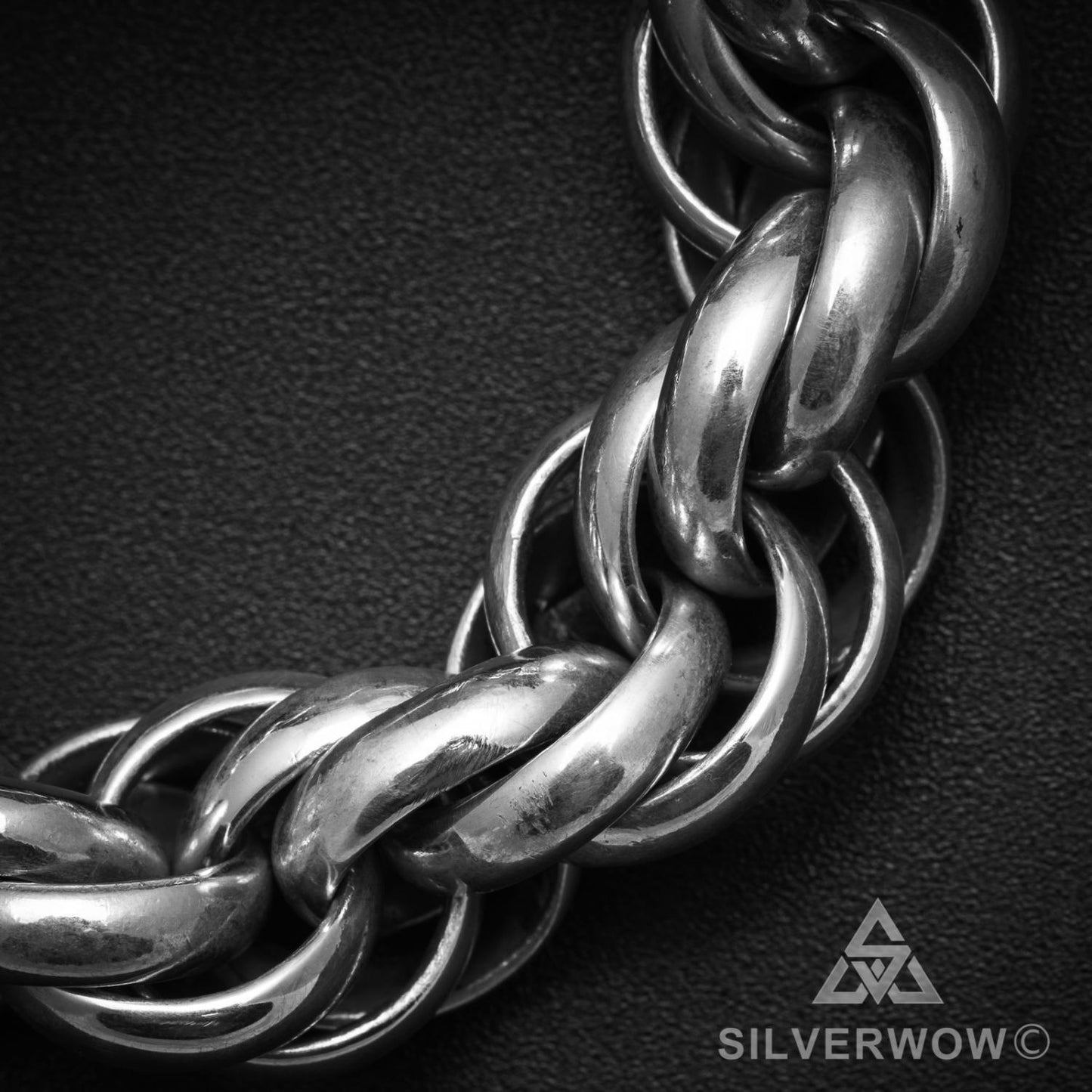 Very Big 15mm Rope Bracelet - SilverWow™