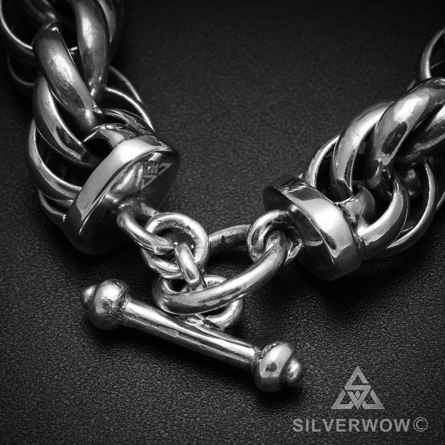 Very Big 15mm Rope Bracelet - SilverWow™