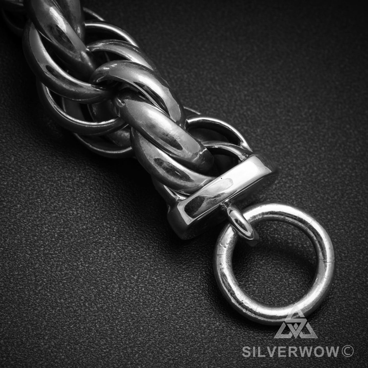 Very Big 15mm Rope Bracelet - SilverWow™