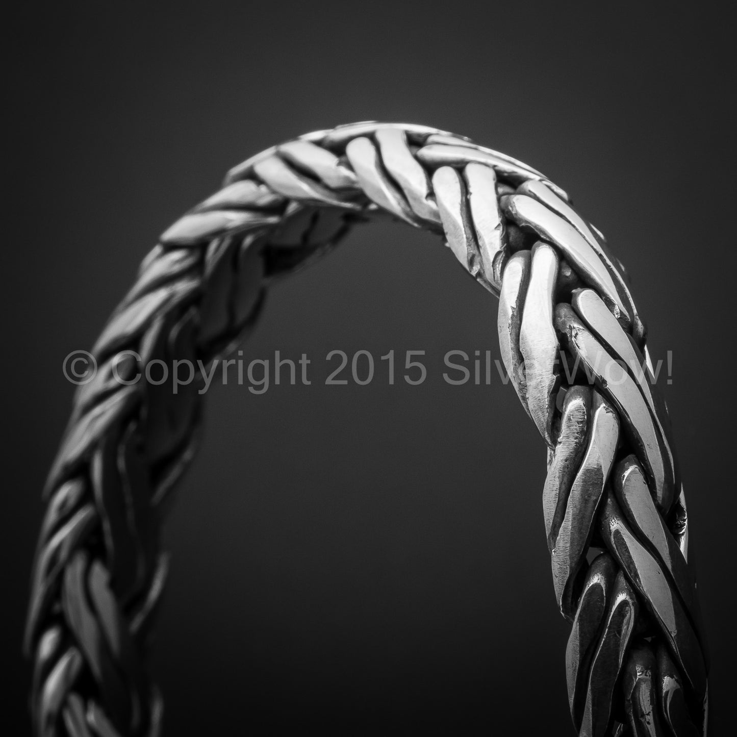 Double Rope Weave Bracelet x 10mm - SilverWow™