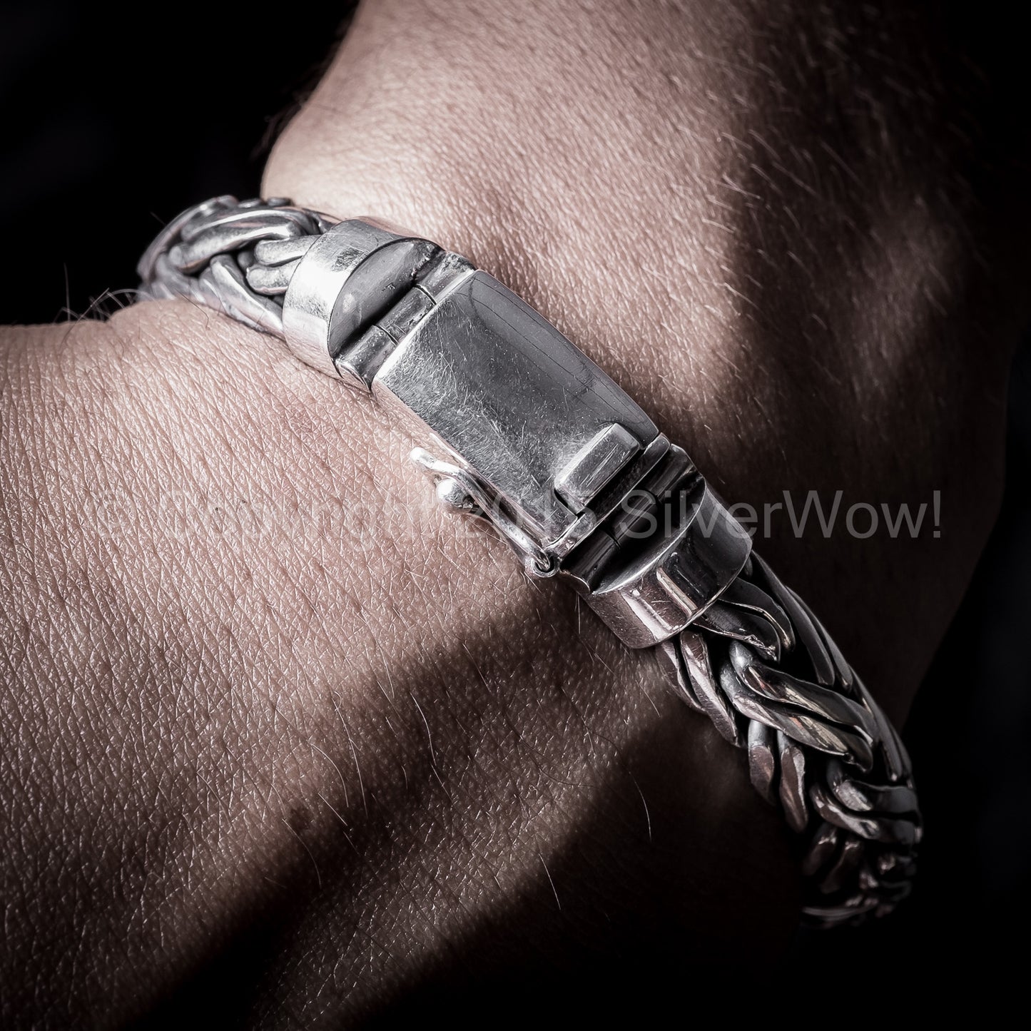 Double Rope Weave Bracelet x 10mm - SilverWow™