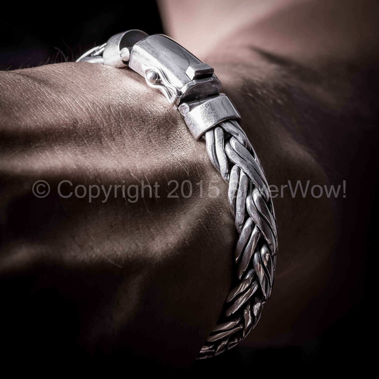 Double Rope Weave Bracelet x 10mm - SilverWow™
