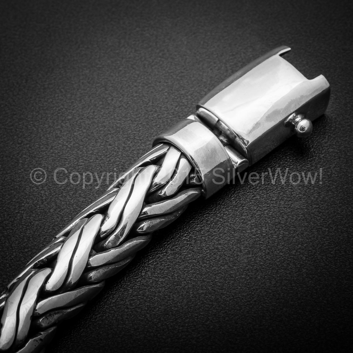 Double Rope Weave Bracelet x 10mm - SilverWow™