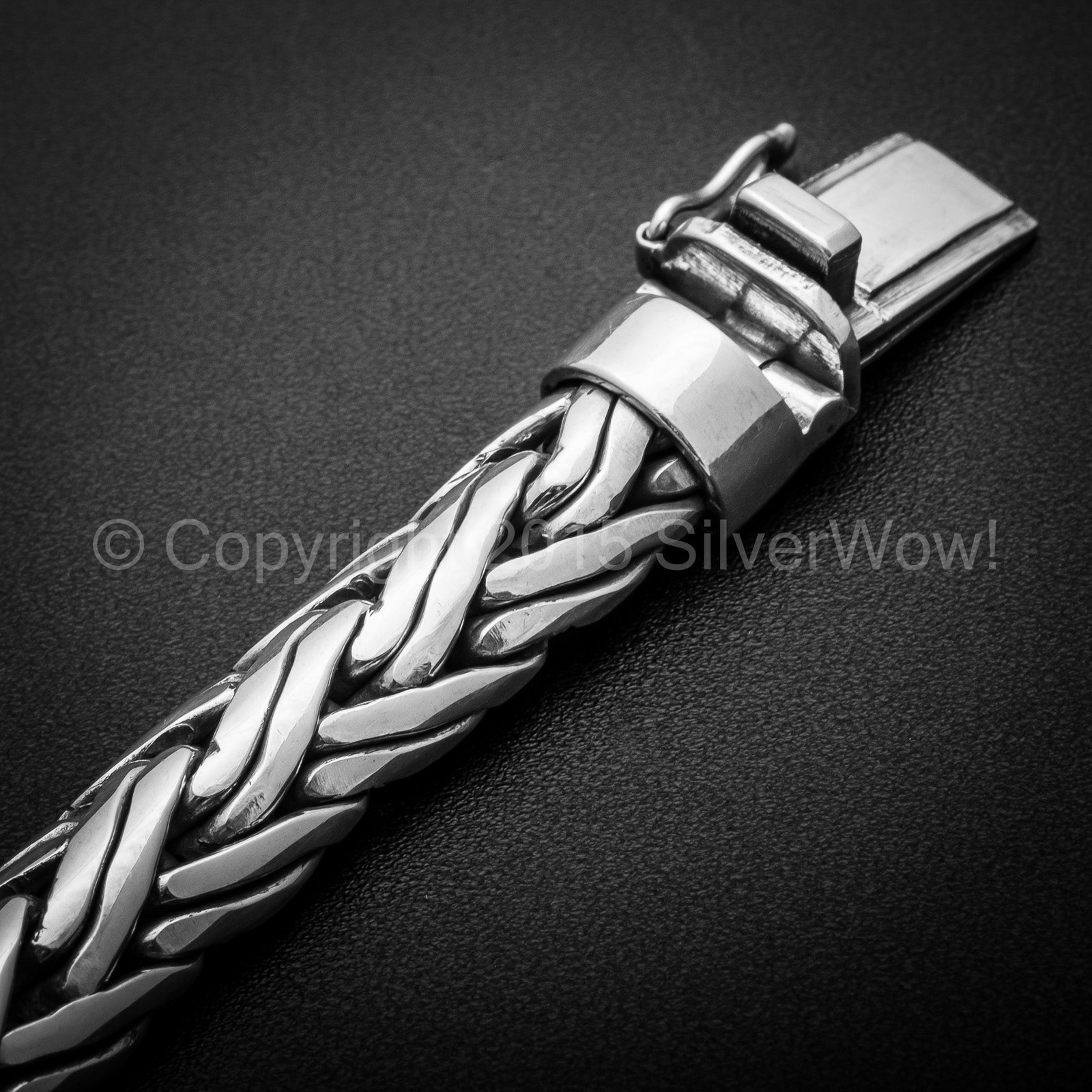 Double Rope Weave Bracelet x 10mm - SilverWow™