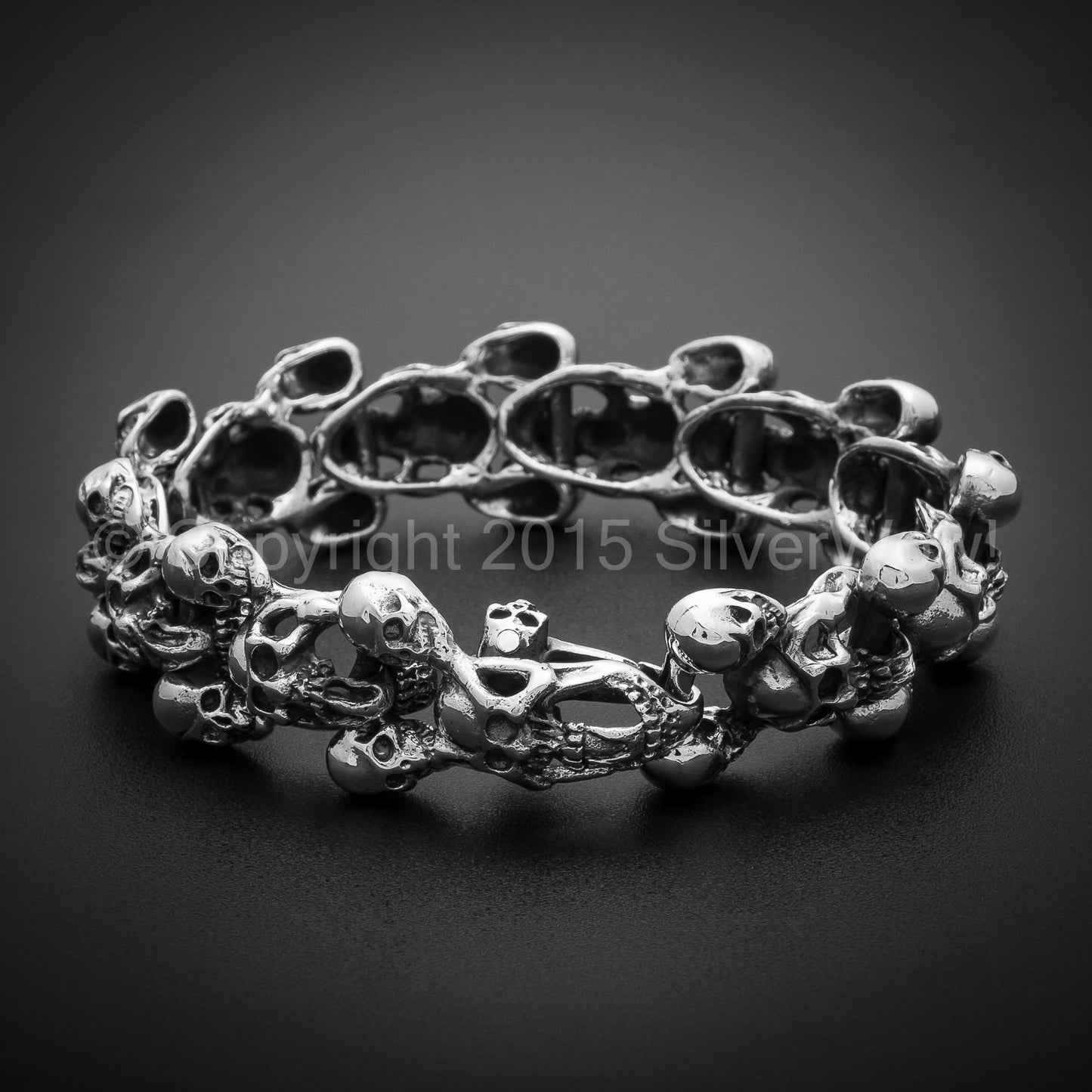 Skull Bracelet KBB11 - SilverWow™