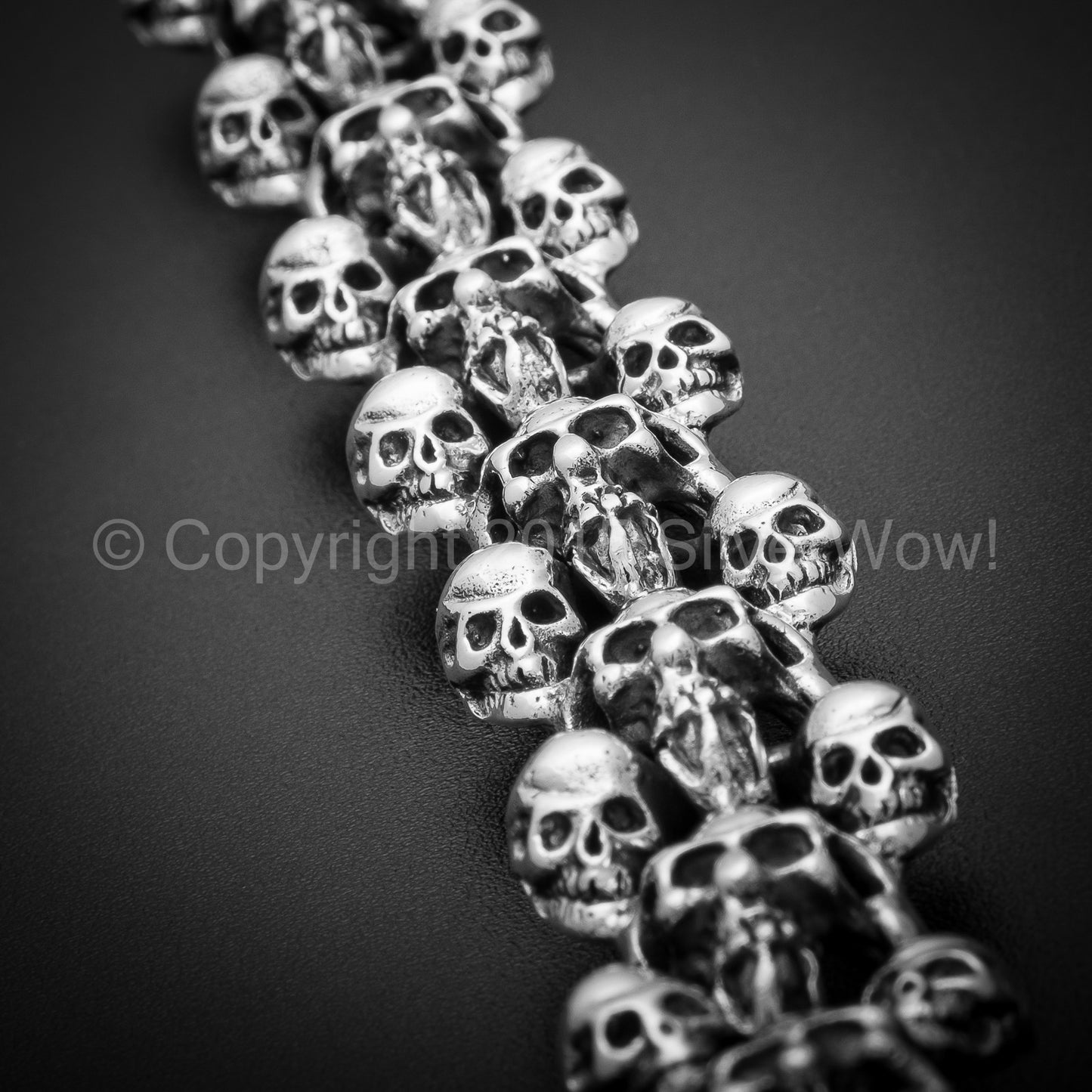 Skull Bracelet KBB11 - SilverWow™