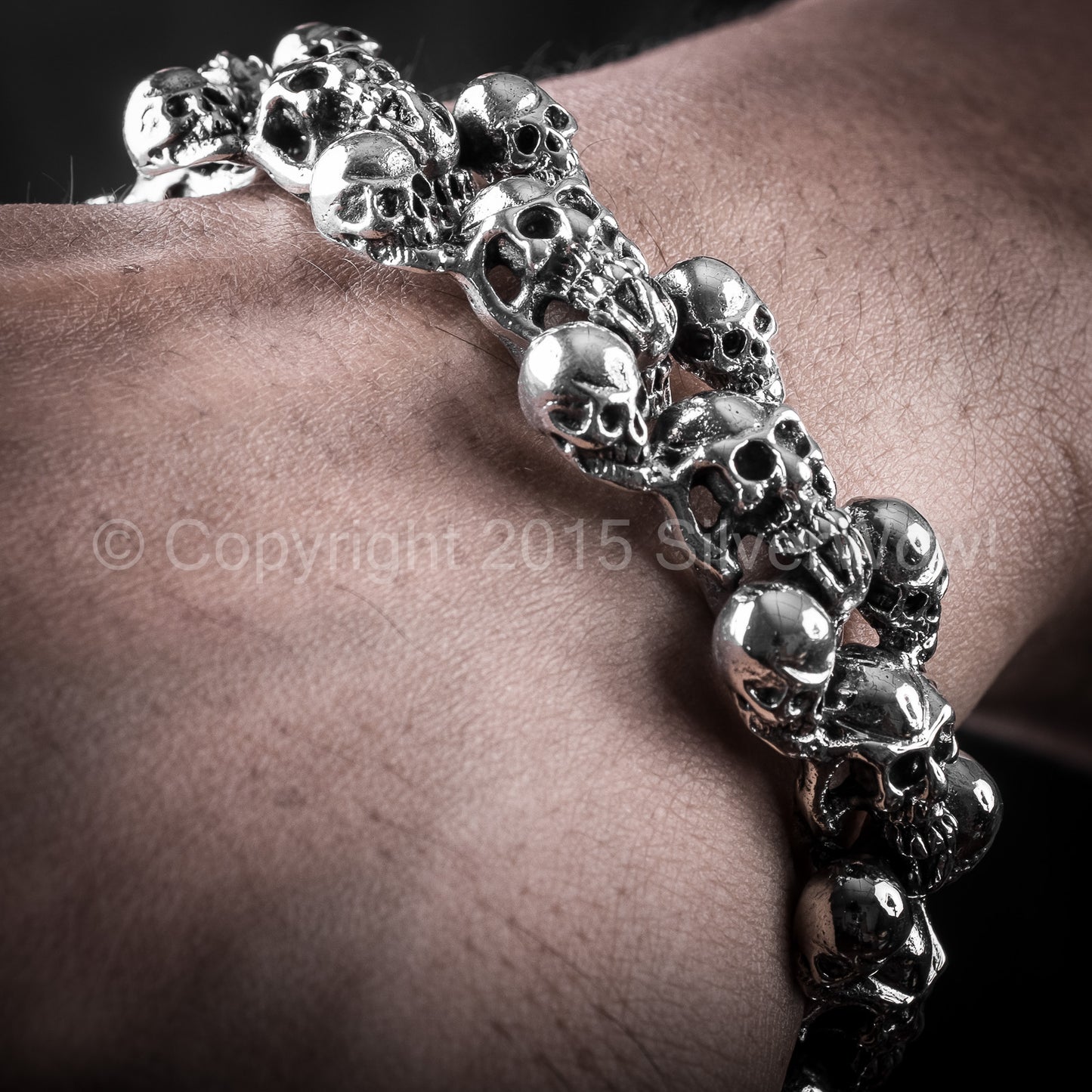 Skull Bracelet KBB11 - SilverWow™