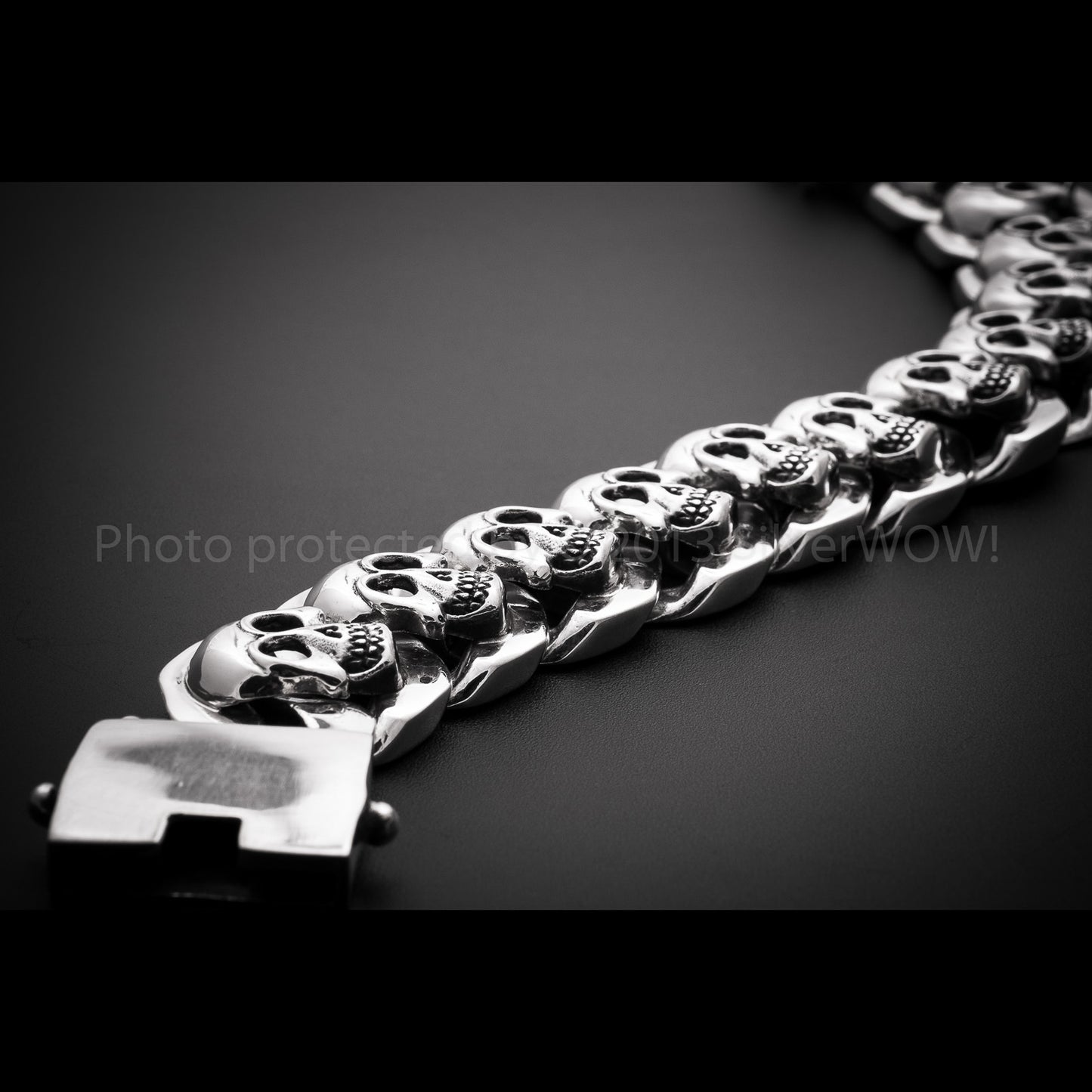 Skulls Bracelet 23mm - SilverWow™