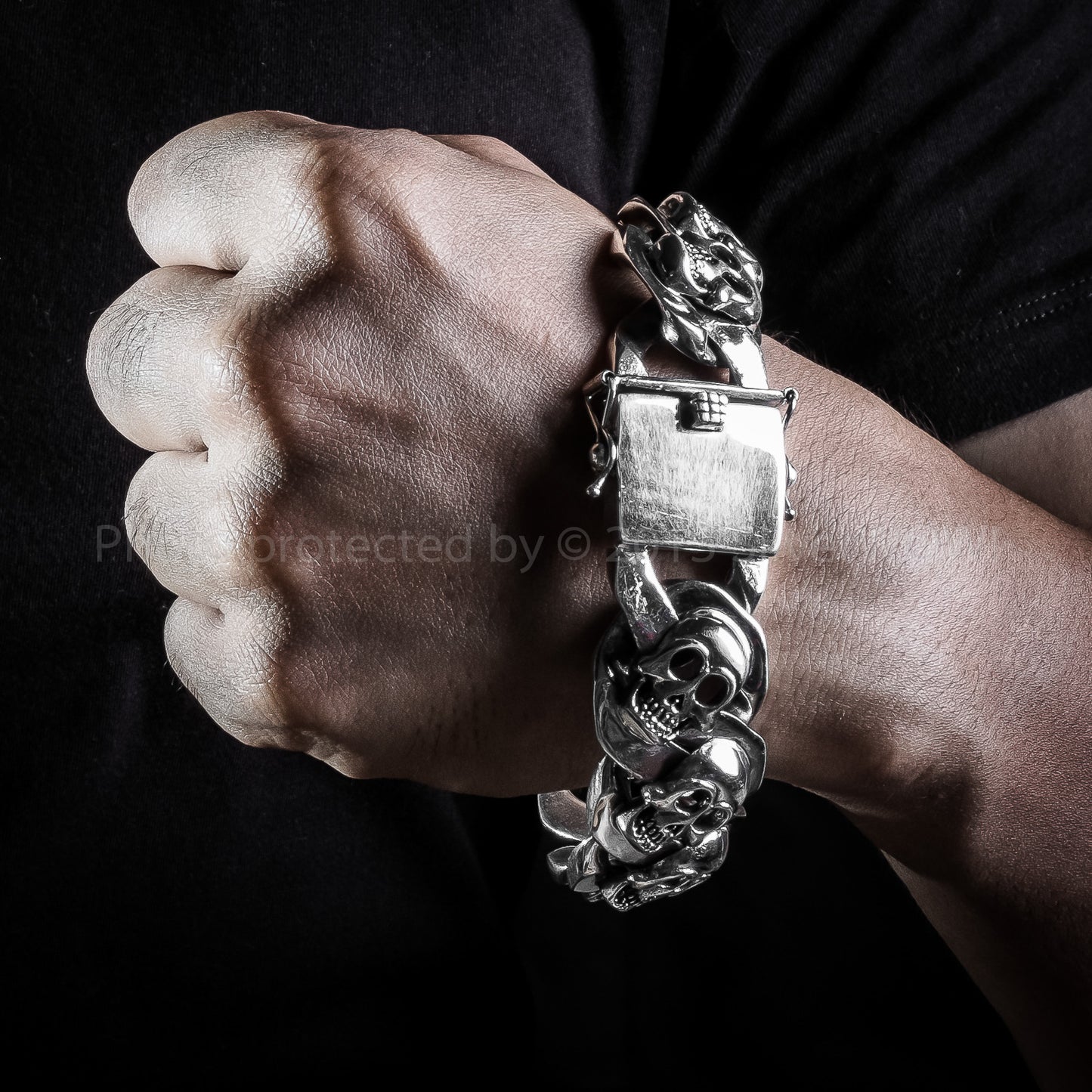 Skulls Bracelet 23mm - SilverWow™