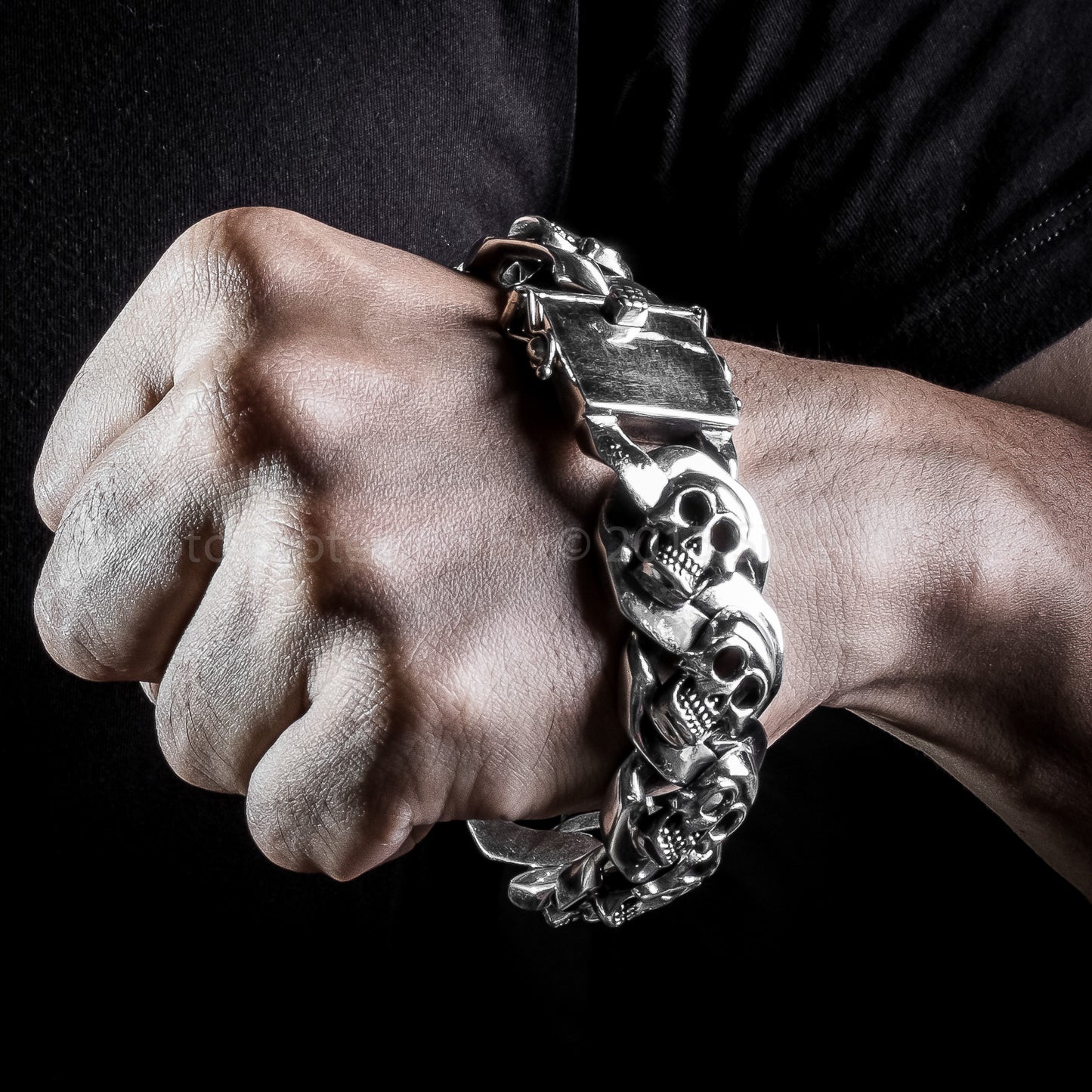 Skulls Bracelet 23mm - SilverWow™