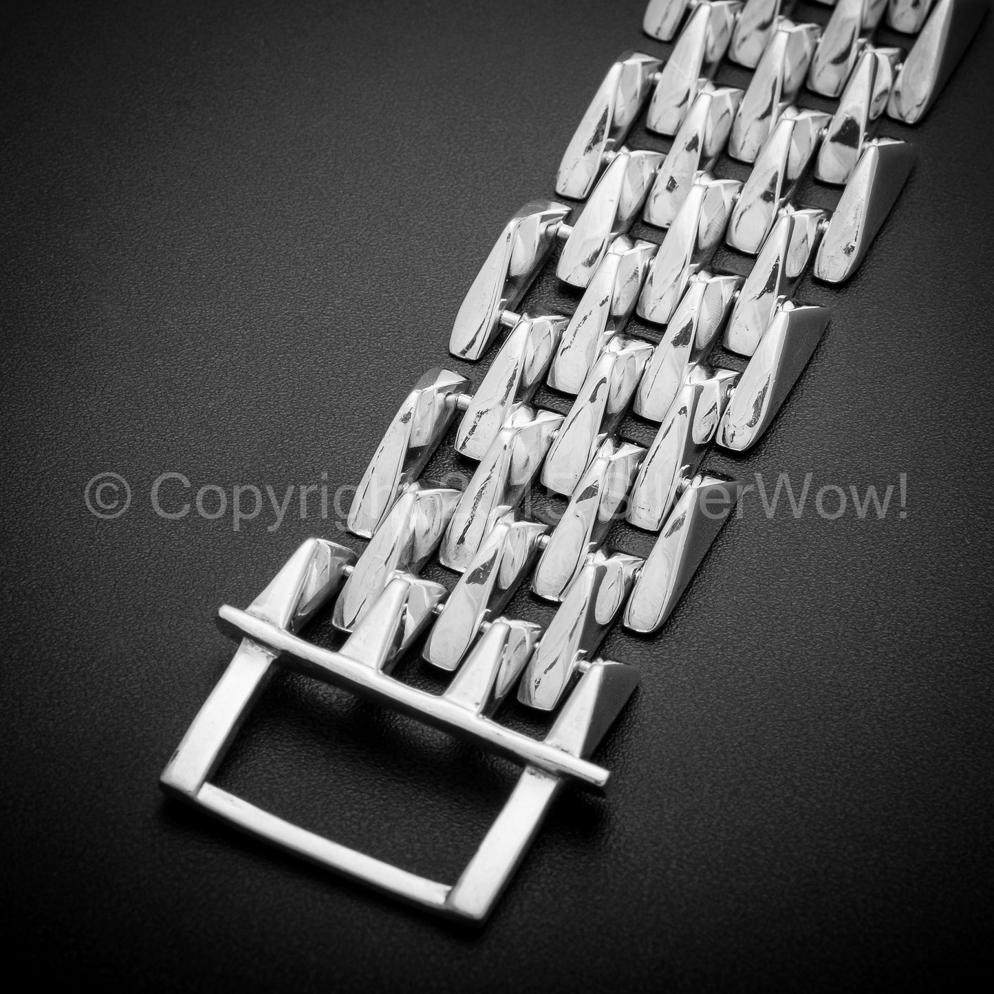 Mens Heavy SPIKE Bracelet - SilverWow™