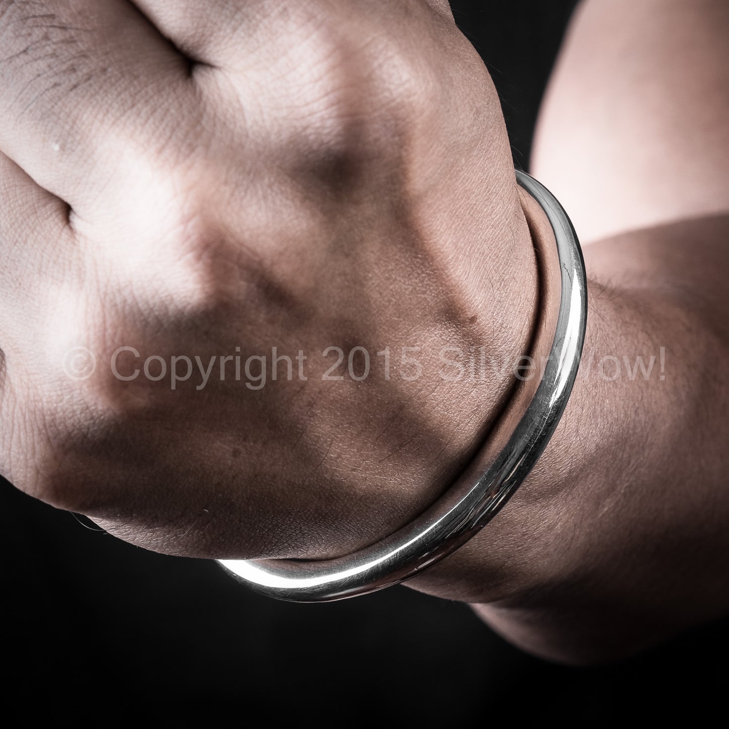 Tapered Torque / Torc Bangle - SilverWow™