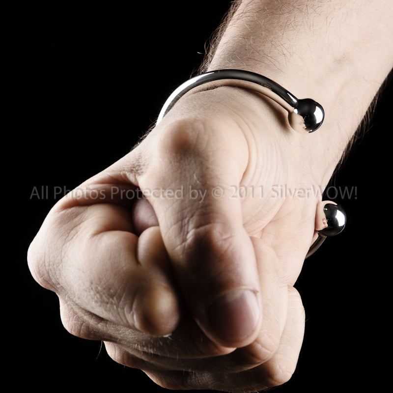 Torgue Bangle 7mm - SilverWow™