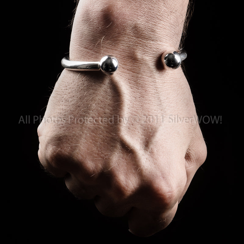 Torgue Bangle 7mm - SilverWow™