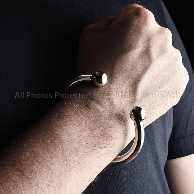 Torgue Bangle 7mm - SilverWow™