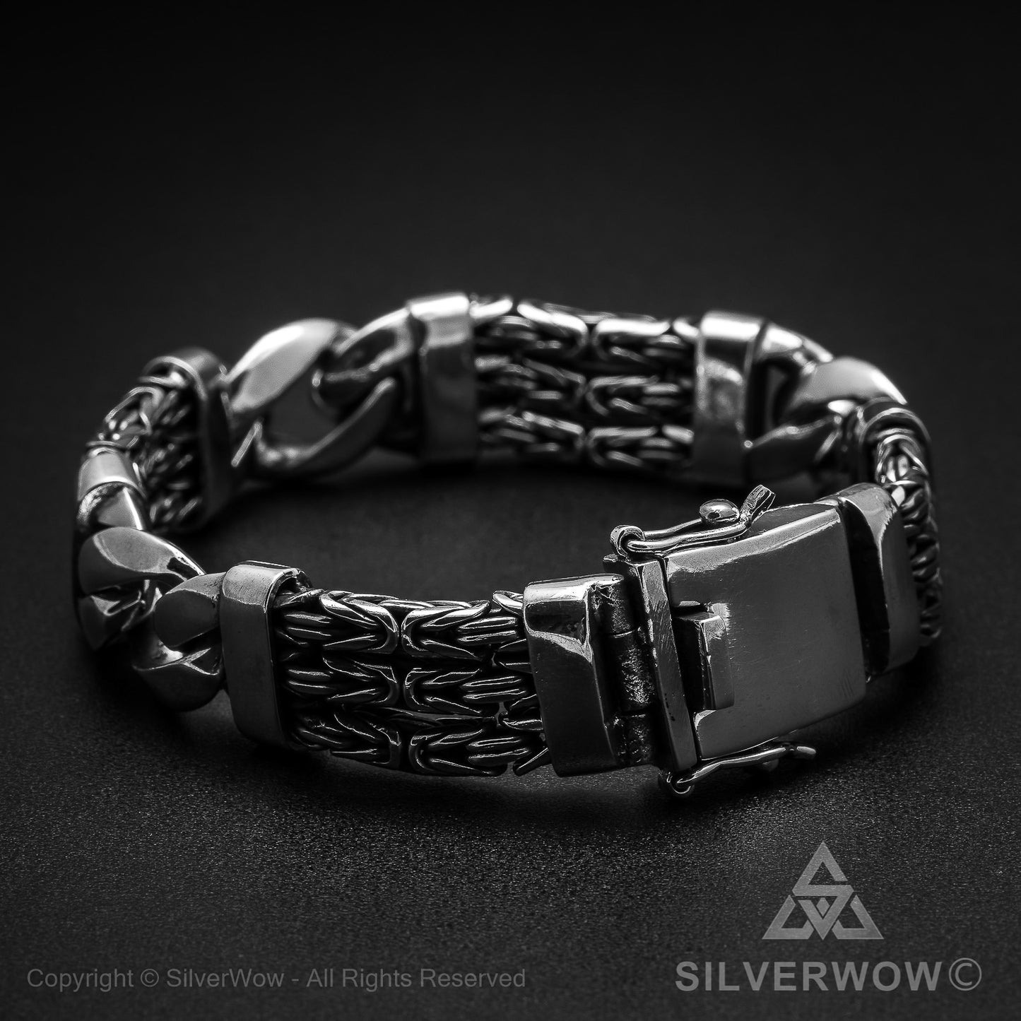 Triple Strand Bali Borobudur Bracelet - SilverWow™