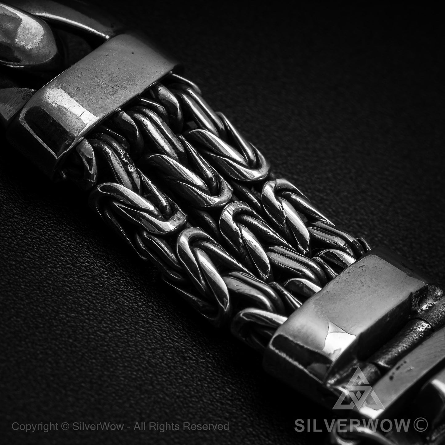 Triple Strand Bali Borobudur Bracelet - SilverWow™