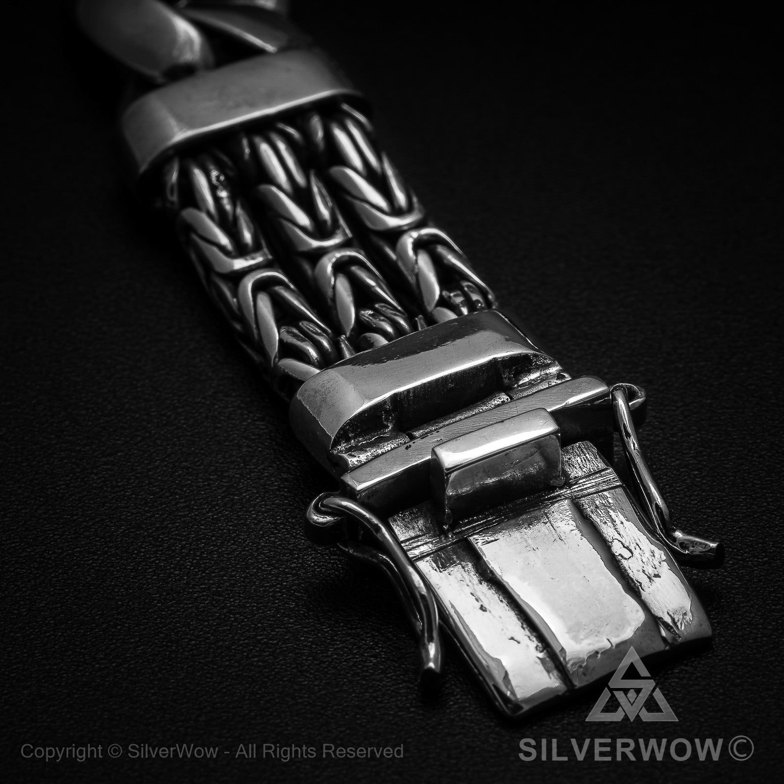 Triple Strand Bali Borobudur Bracelet - SilverWow™